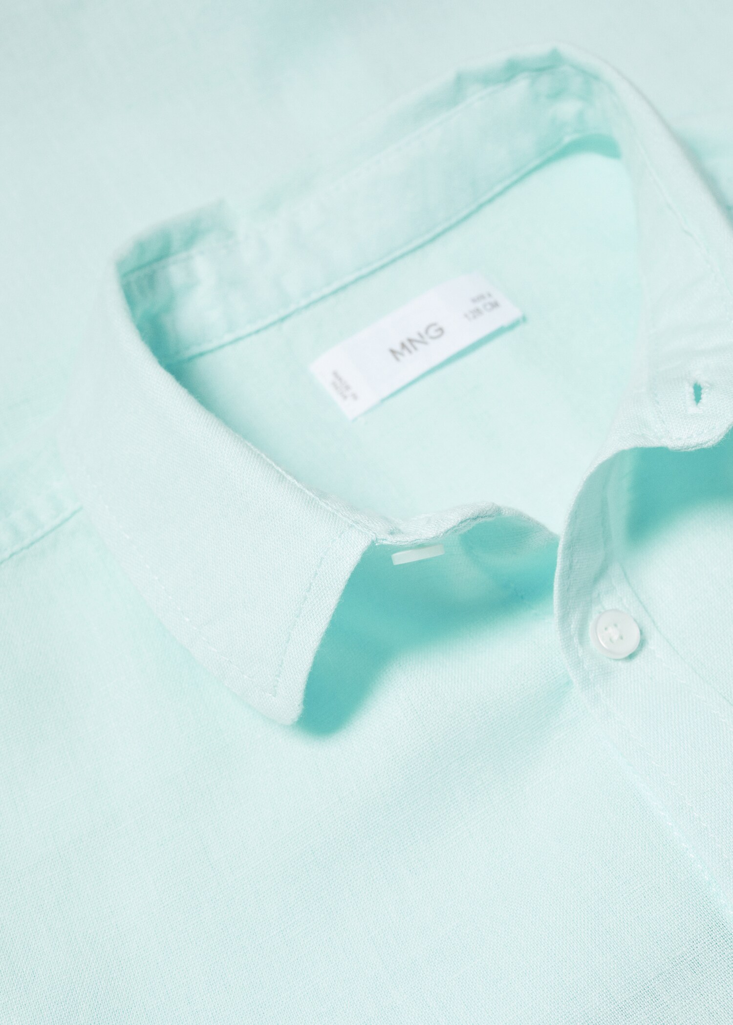 Regular-fit linen shirt - Details of the article 8