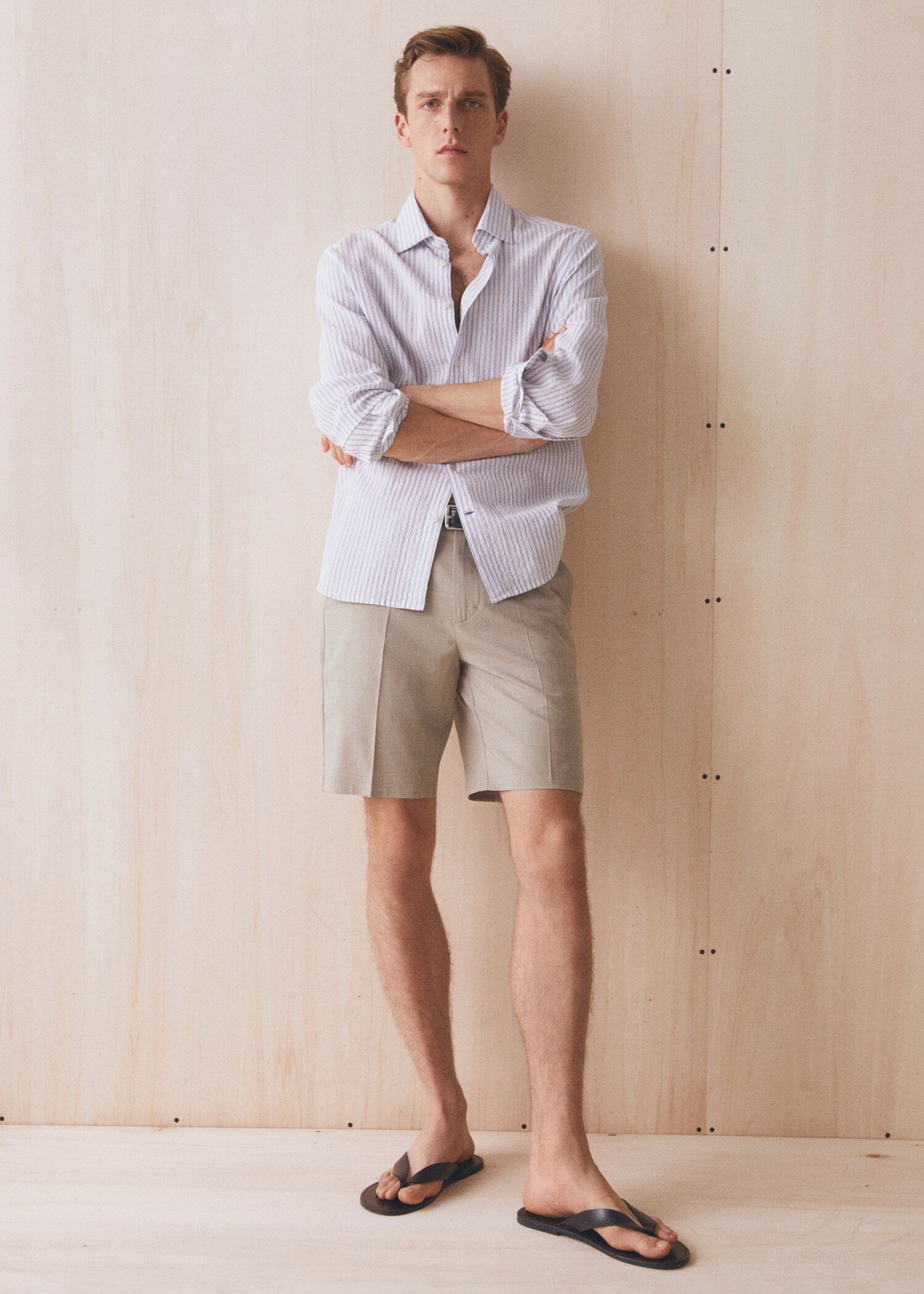 Bermuda slim fit cintura ajustable - Detalle del artículo 5