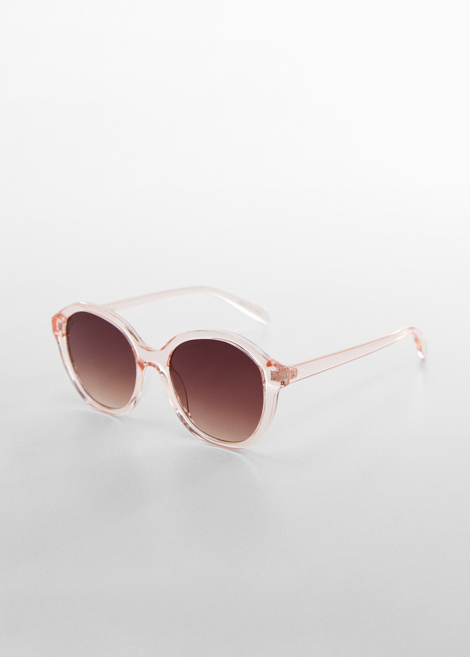 Gafas de sol redondas carey - Plano medio