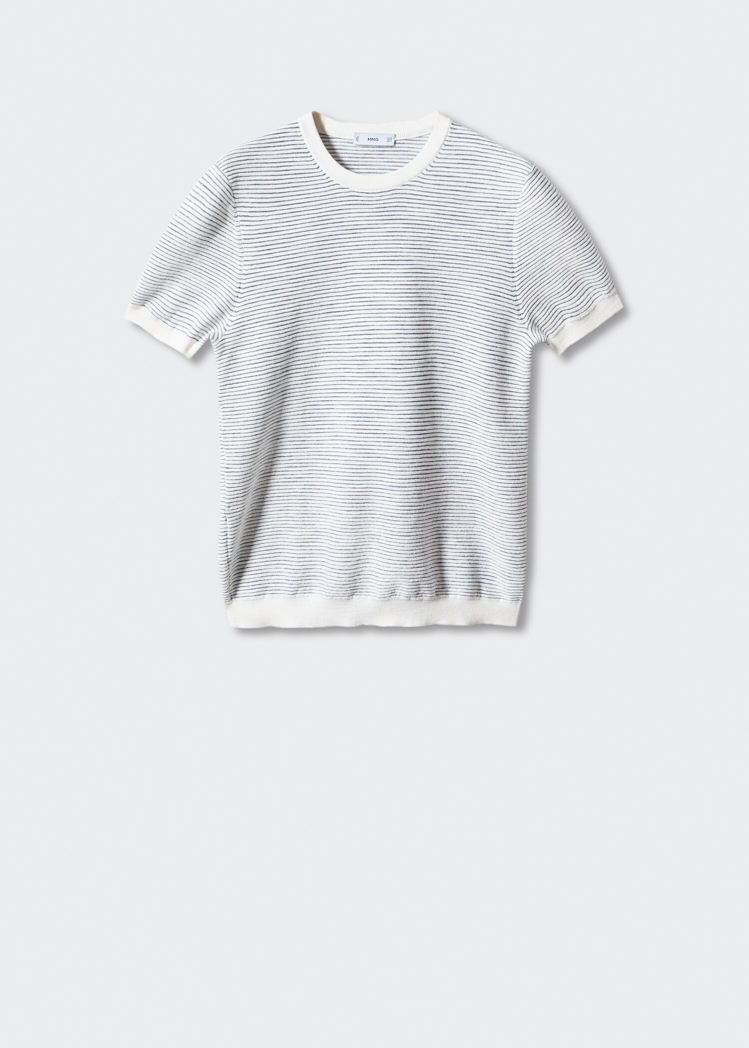 Camiseta rayas textura - Artículo sin modelo