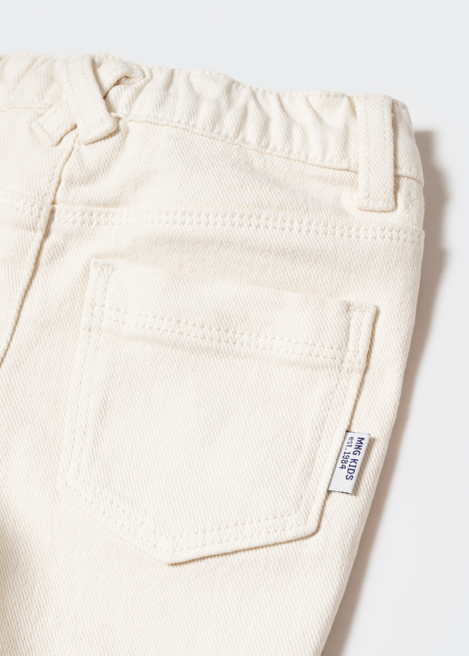 Stretch cotton-blend trousers - Details of the article 0