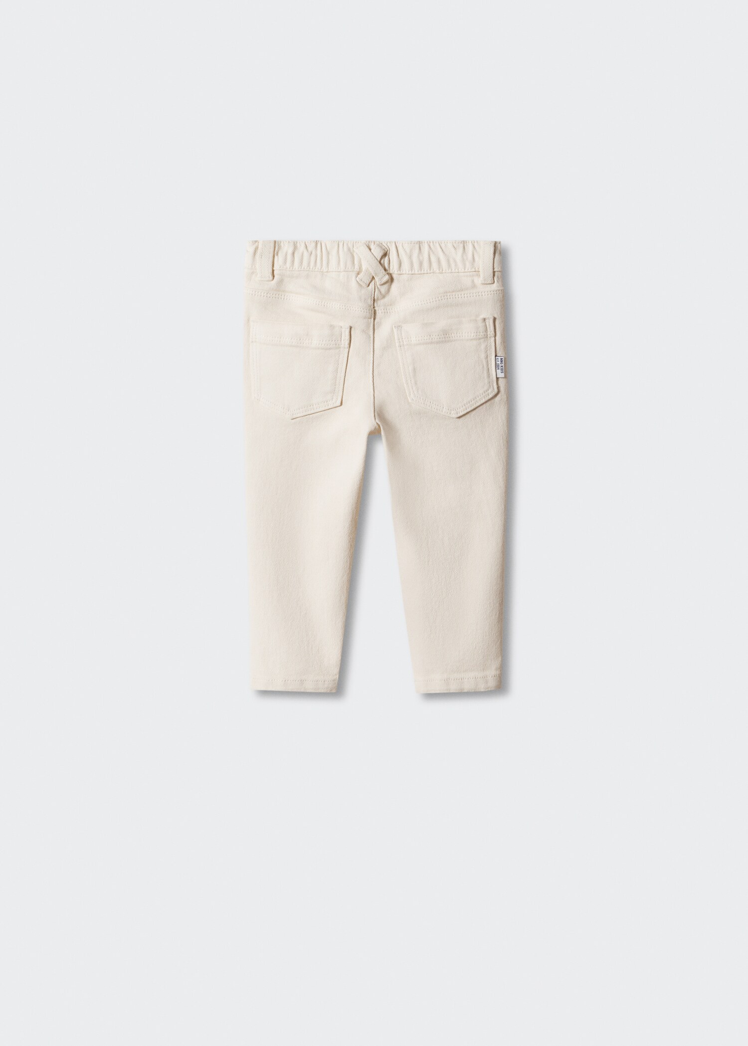 Stretch cotton-blend trousers - Reverse of the article