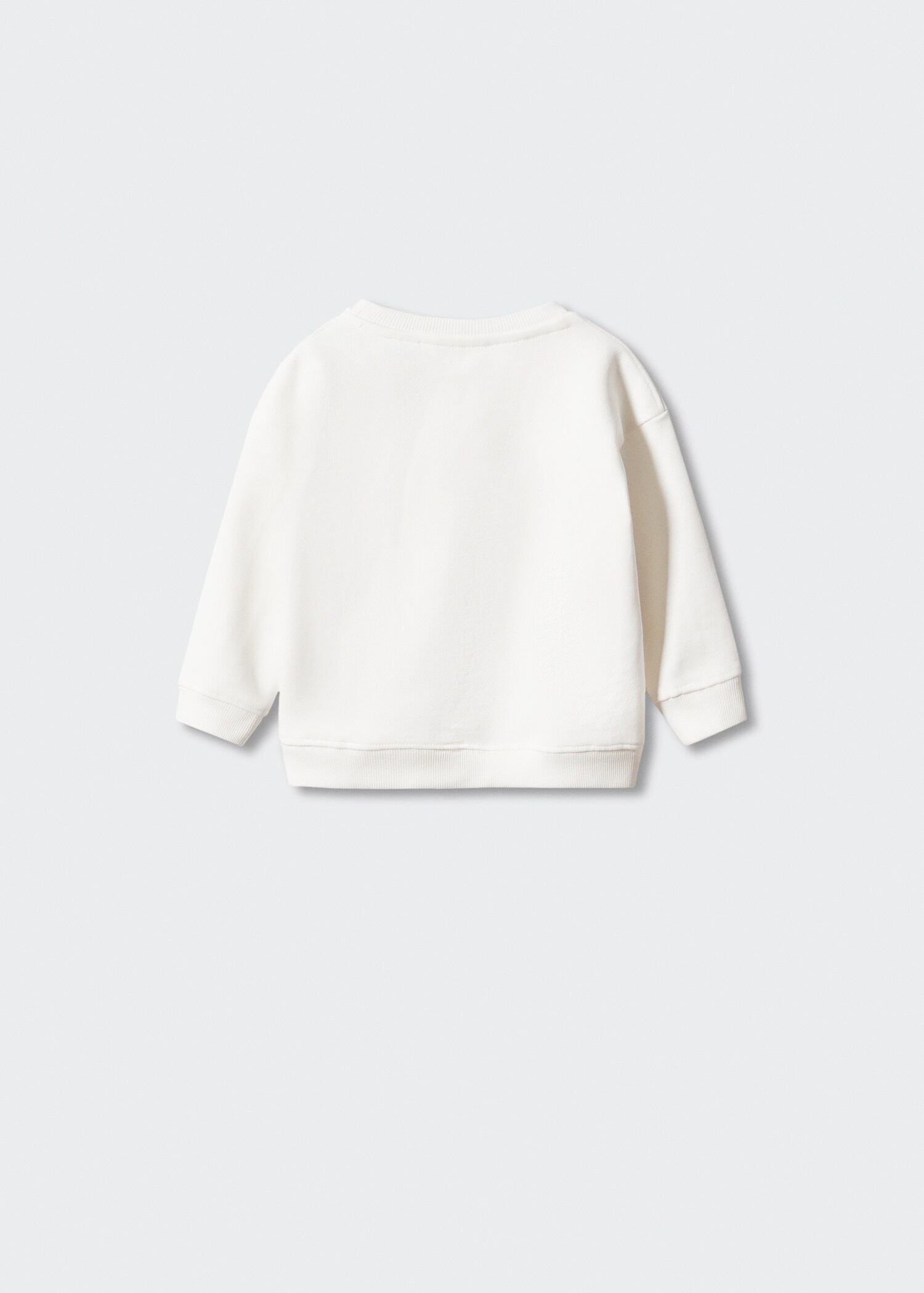 Snoopy cotton sweatshirt - Reverse of the article