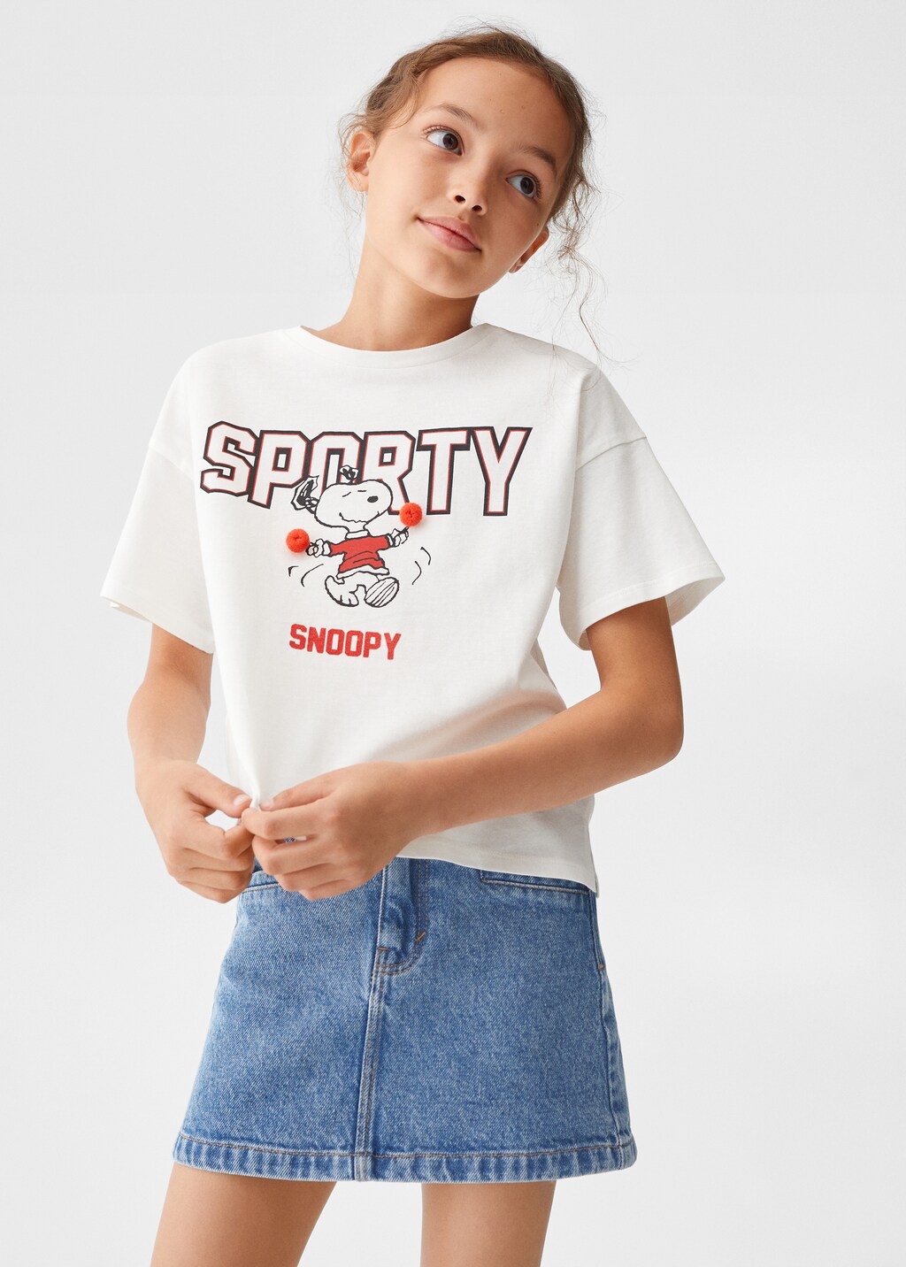 Camiseta estampada Snoopy
