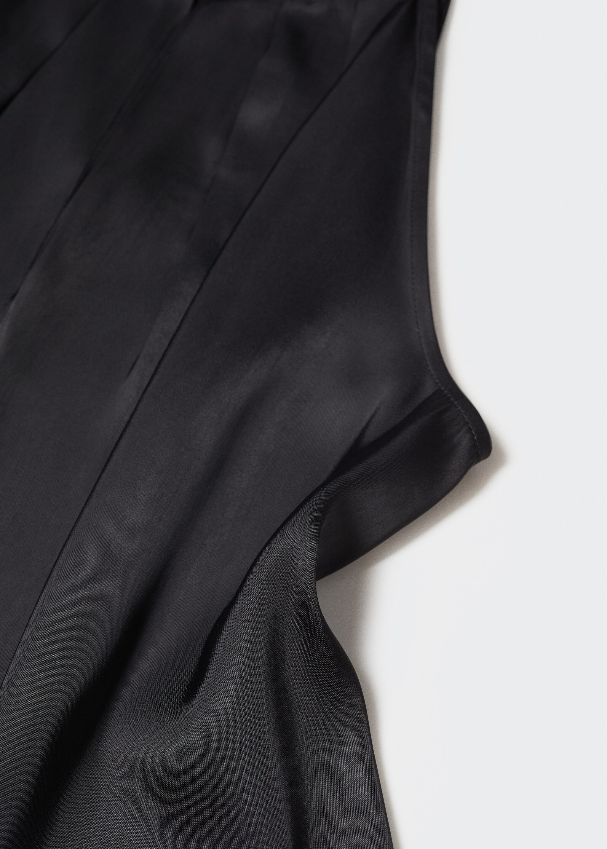 Satin halter-neck top - Details of the article 8
