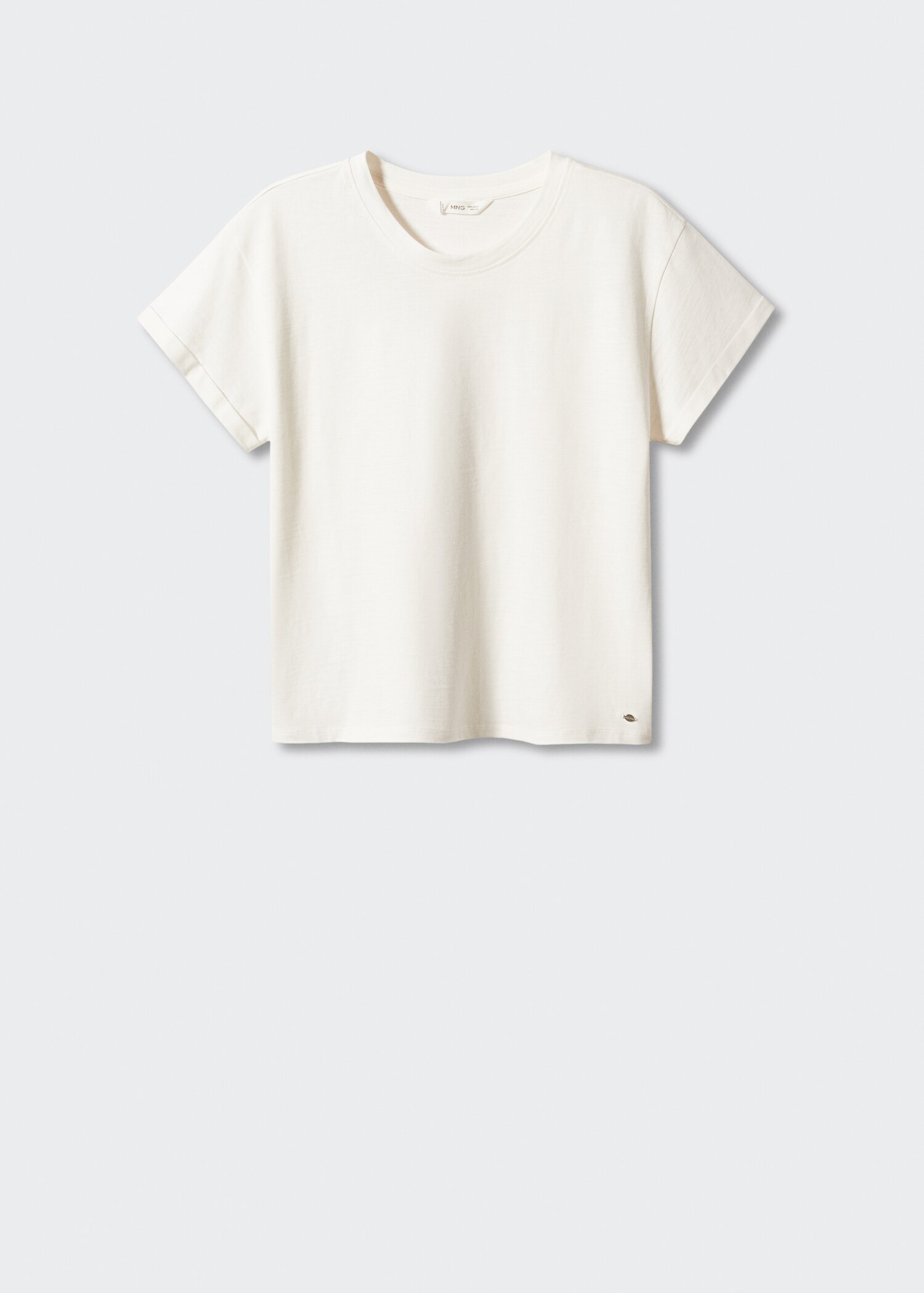 Basic-T-Shirt aus Baumwolle - Artikel ohne Model