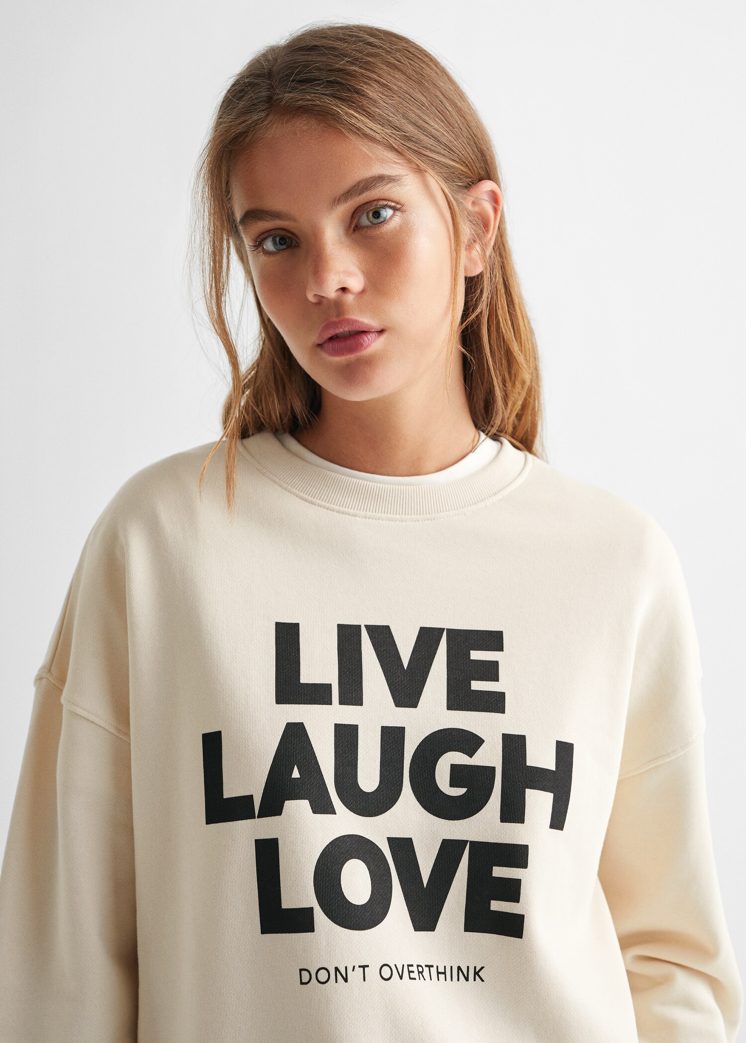 Printed cotton sweatshirt - Details of the article 1