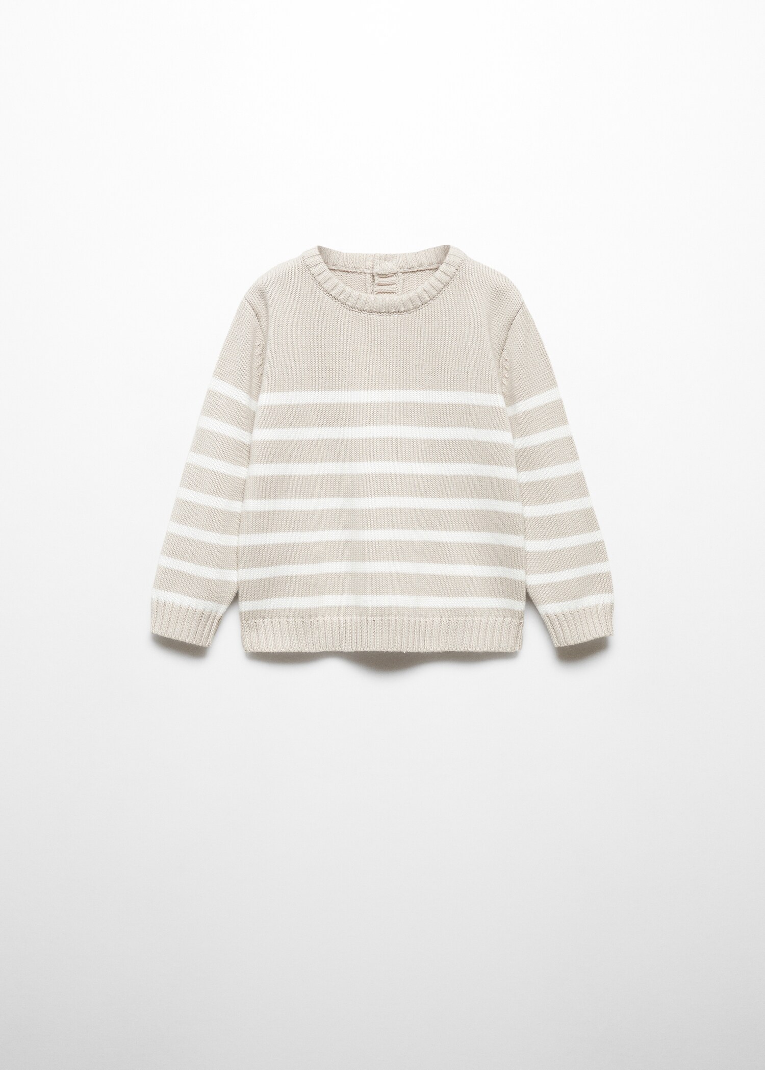 Knit striped sweater - Article without model