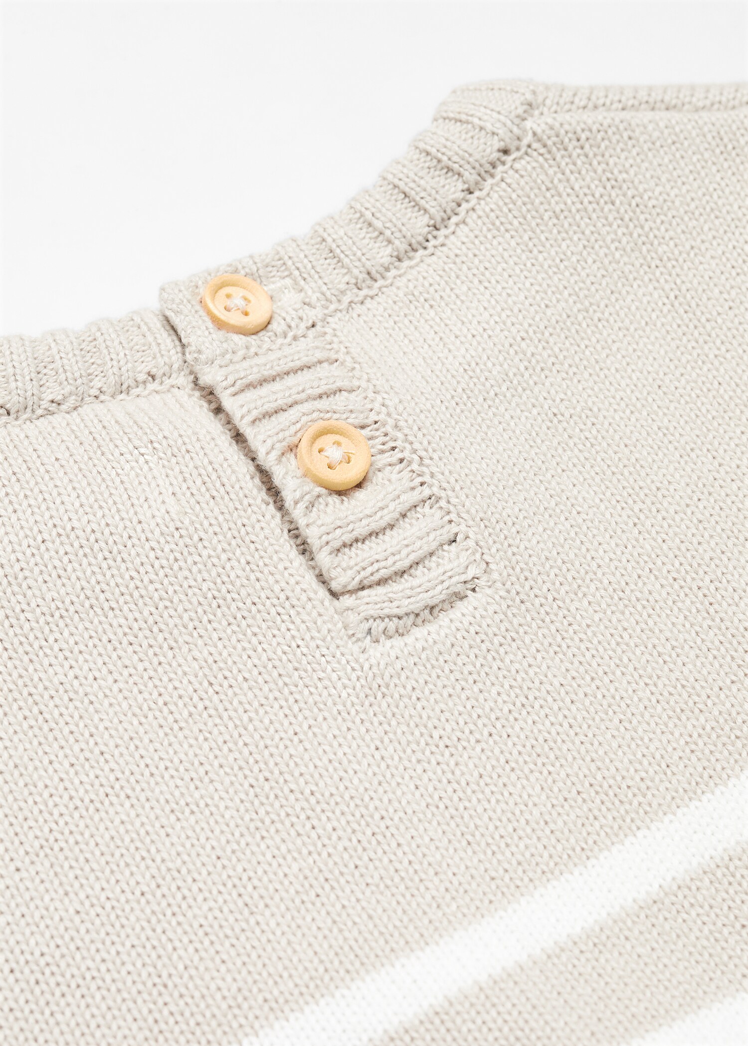 Knit striped sweater - Details of the article 8