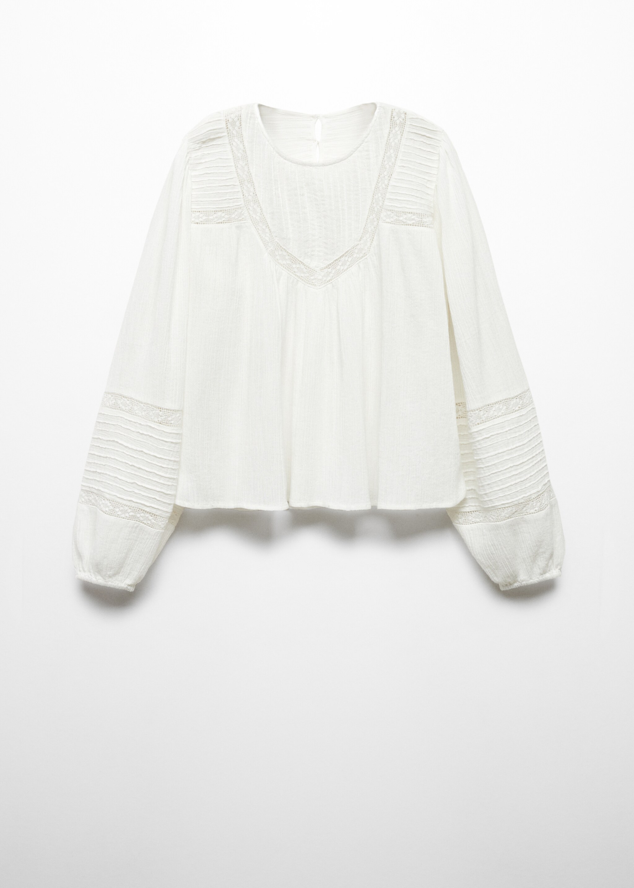 Blouse brodée coton - Article sans modèle