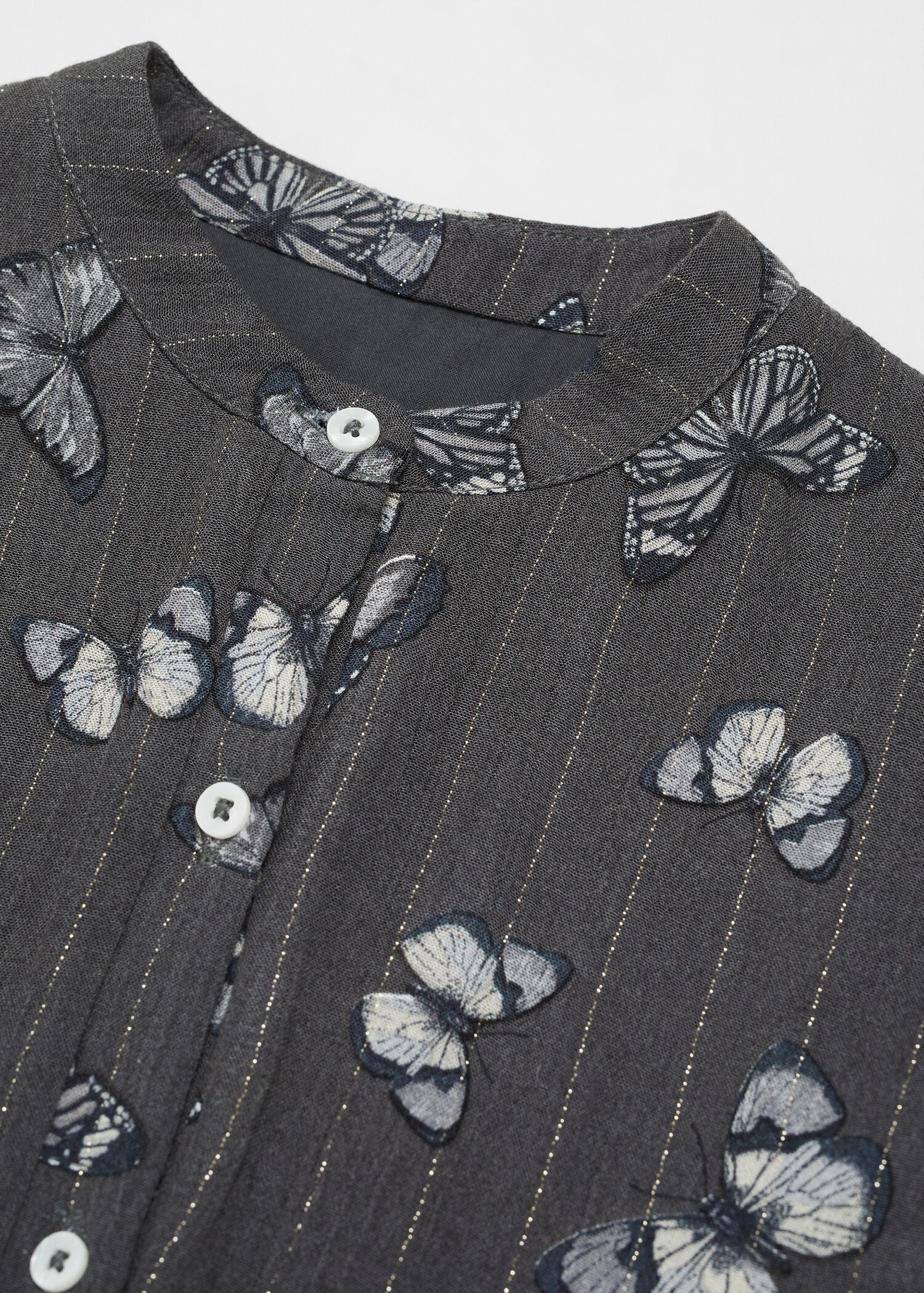 Butterfly print dress - Details of the article 8