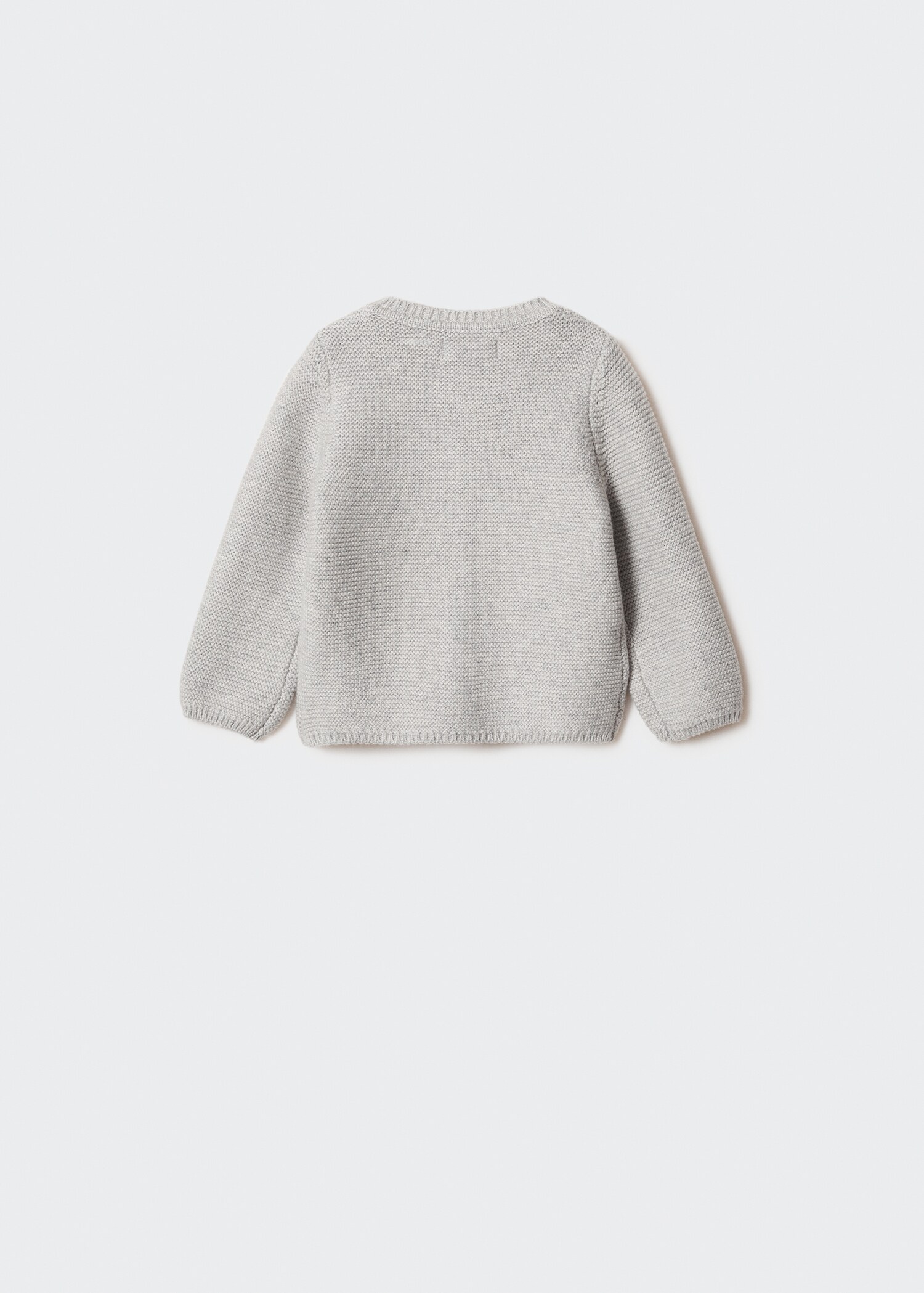 Cotton-blend cardigan - Reverse of the article