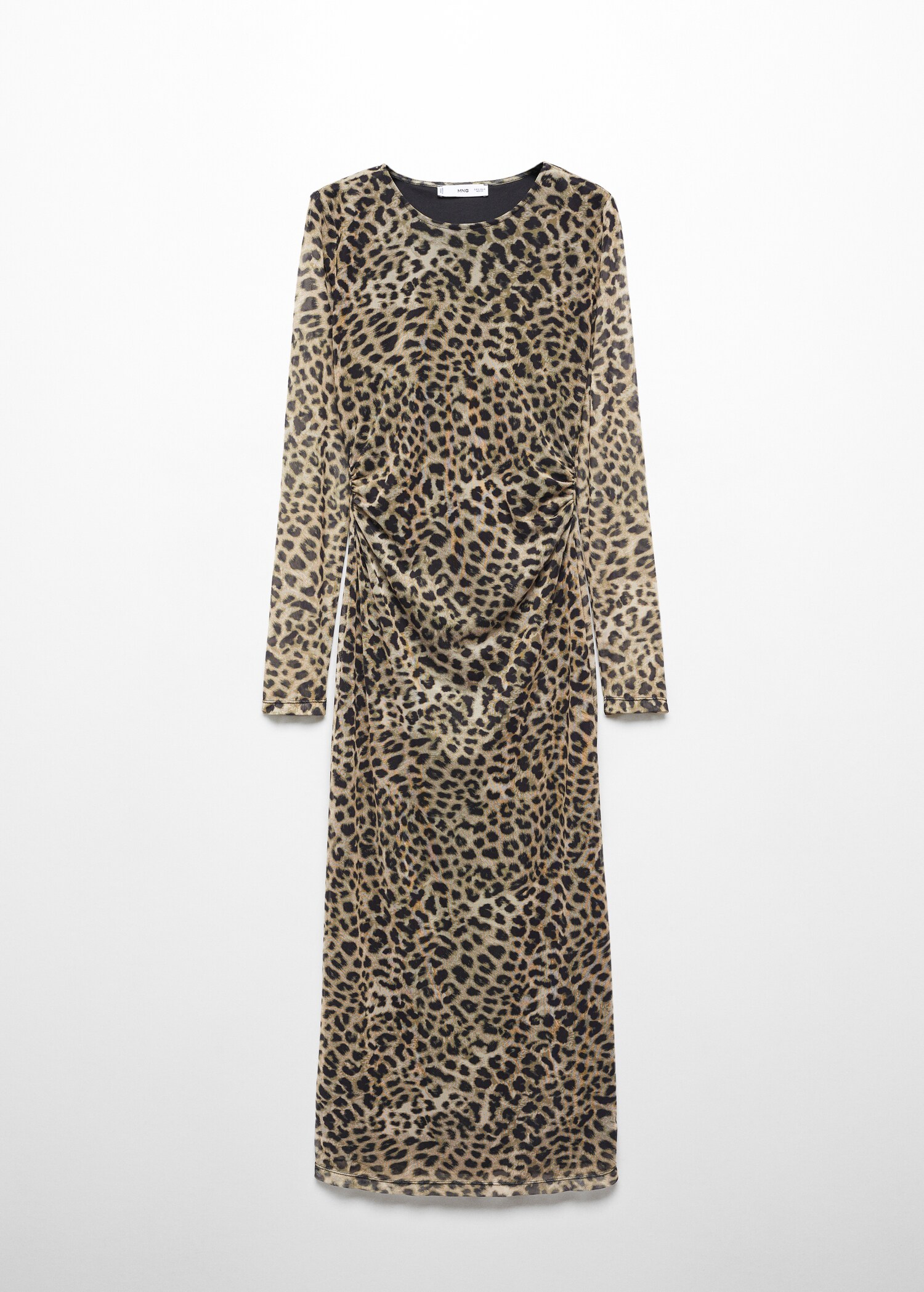 Animal-print midi-dress - Article without model