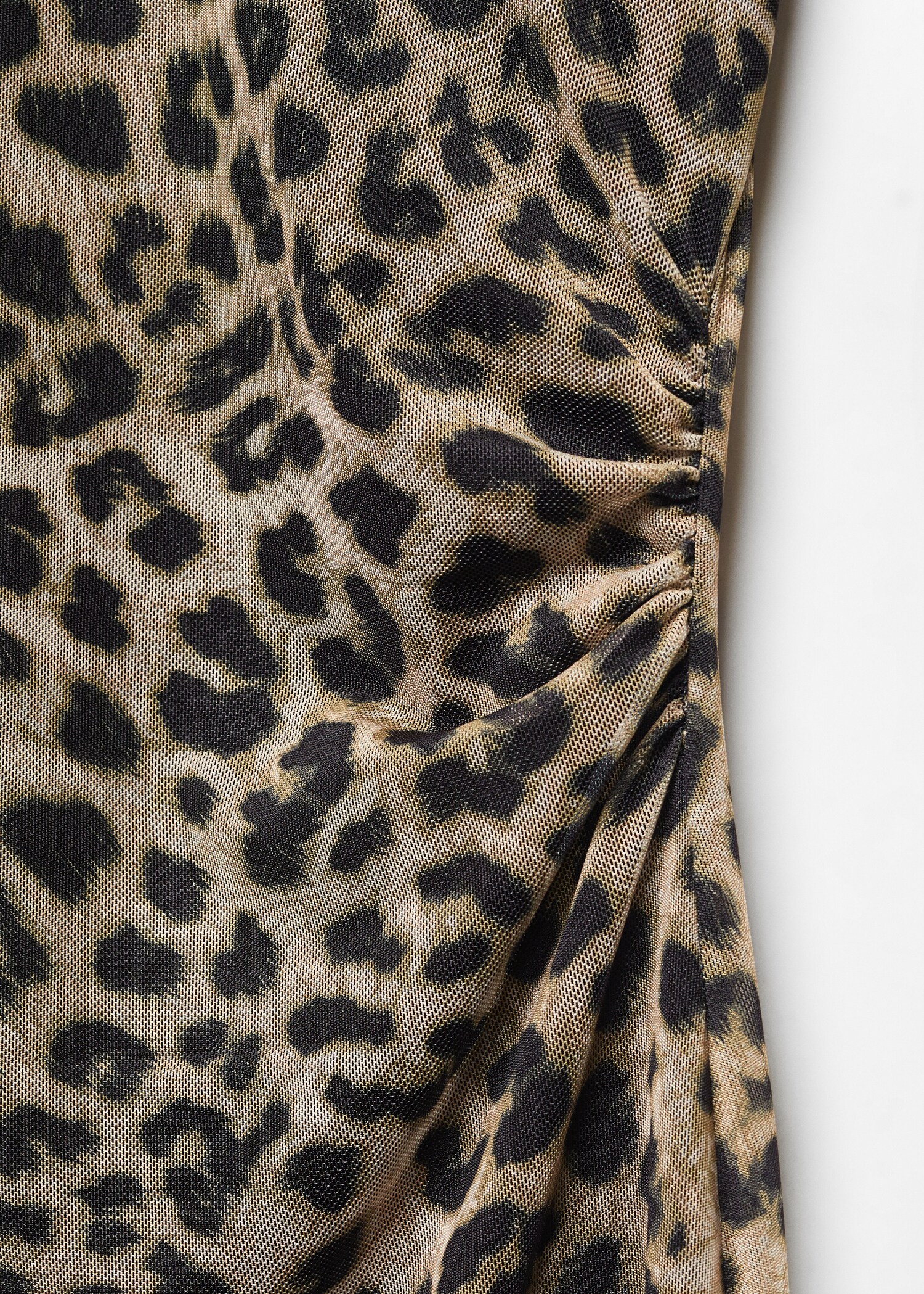 Animal-print midi-dress - Details of the article 8