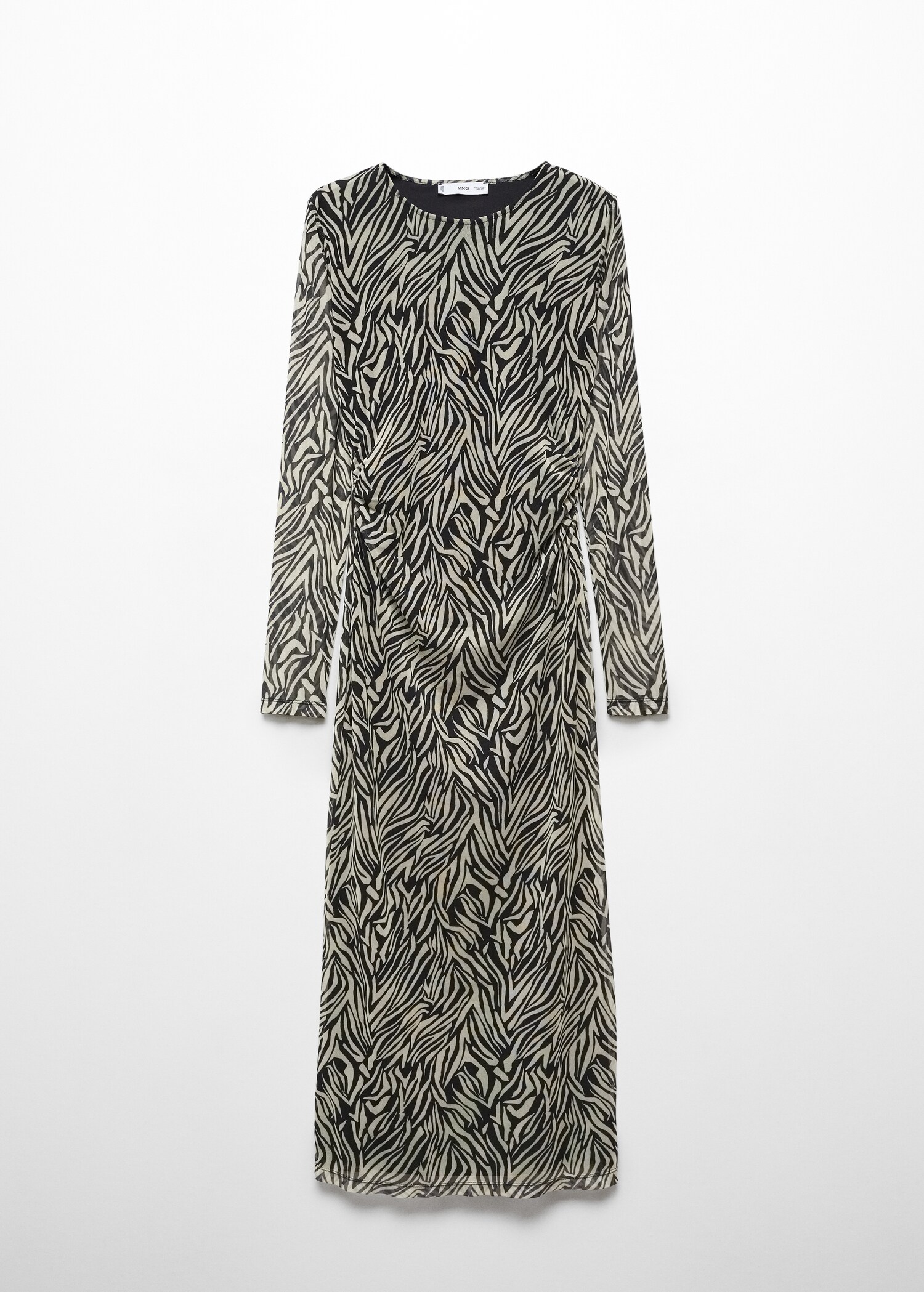 Animal-print midi-dress - Article without model