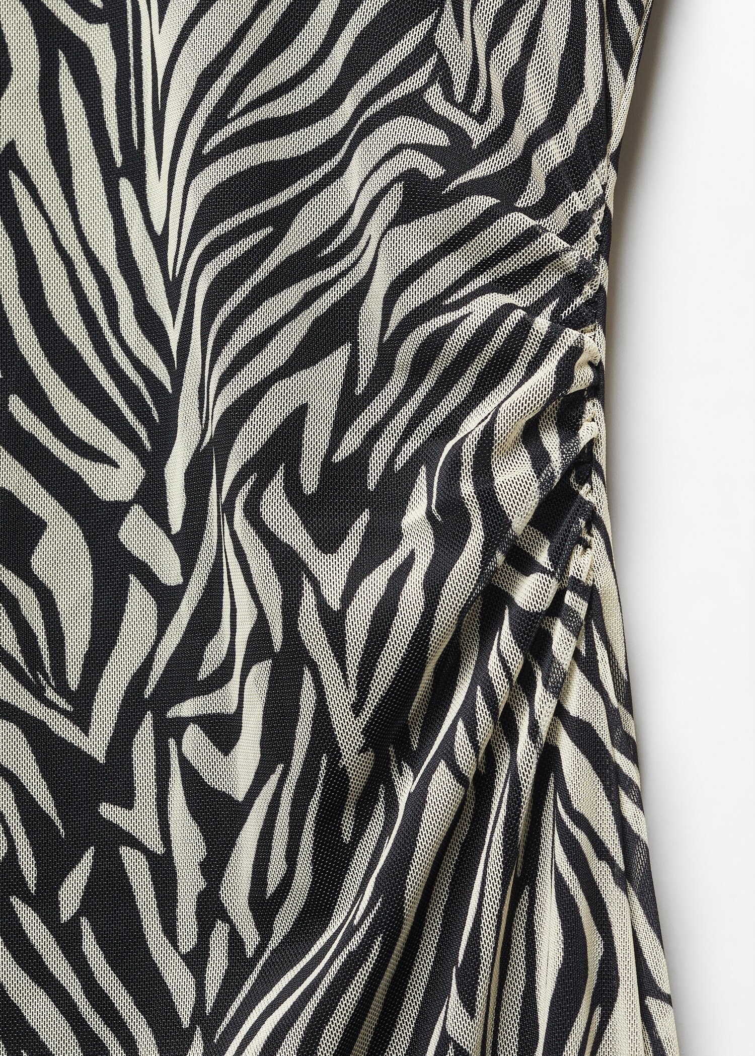 Animal-print midi-dress - Details of the article 8