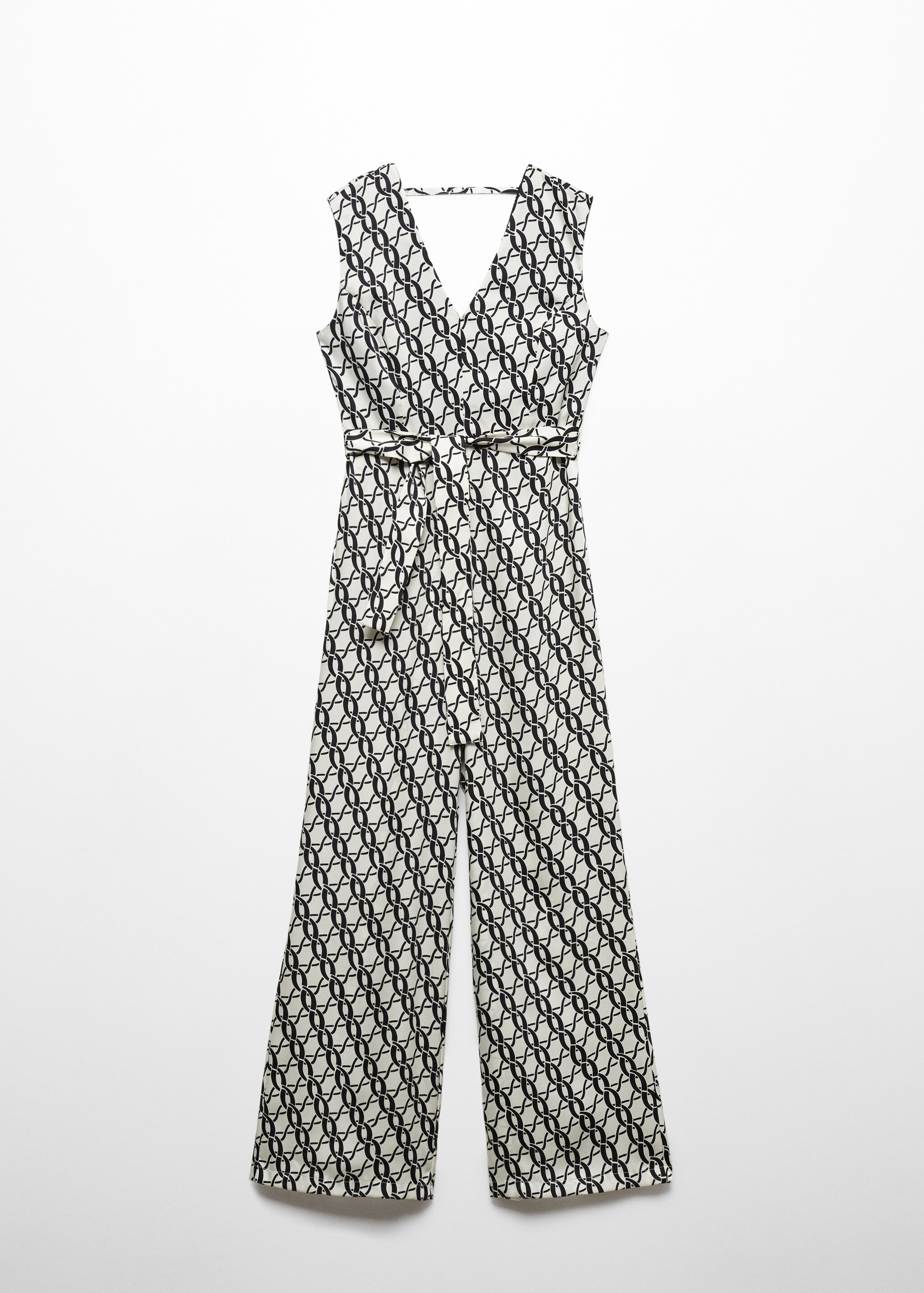 Chain-print jumpsuit - Article without model