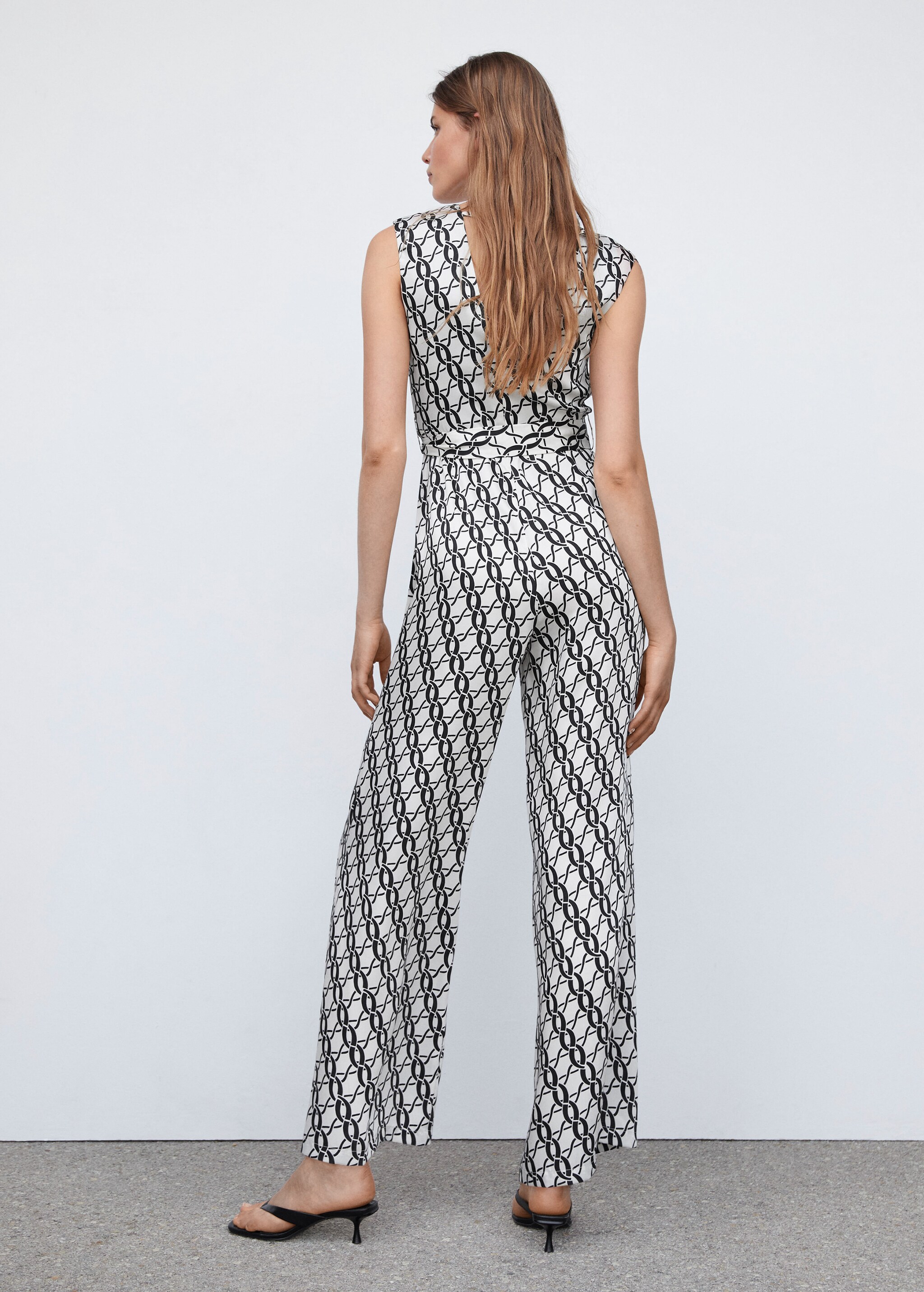 Chain-print jumpsuit - Reverse of the article