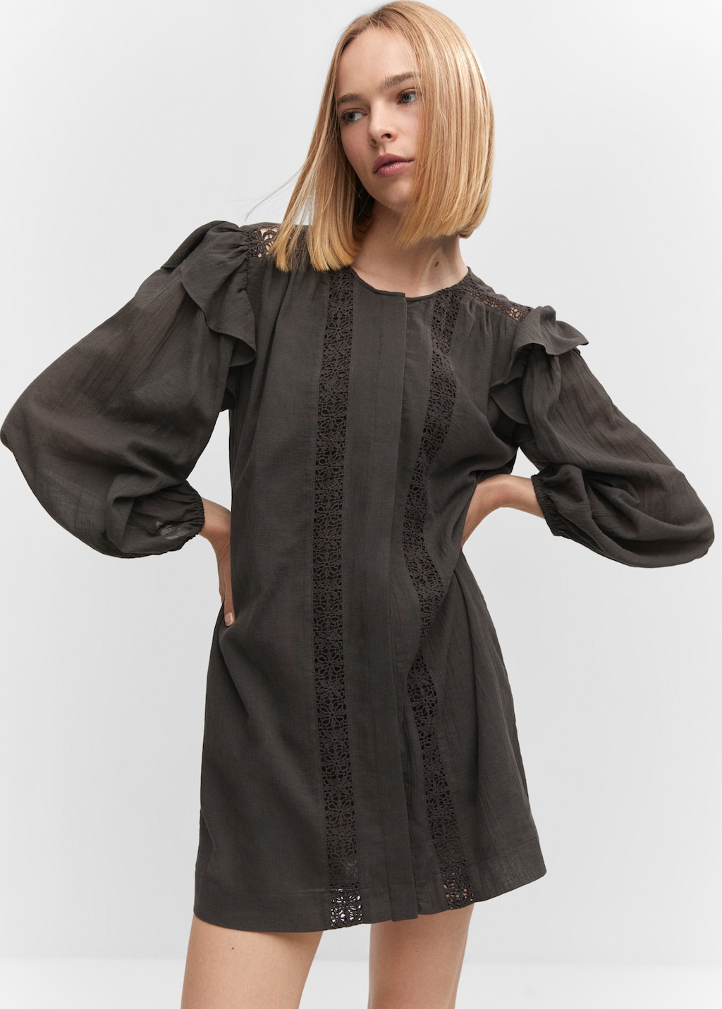 Robes courtes mango new arrivals
