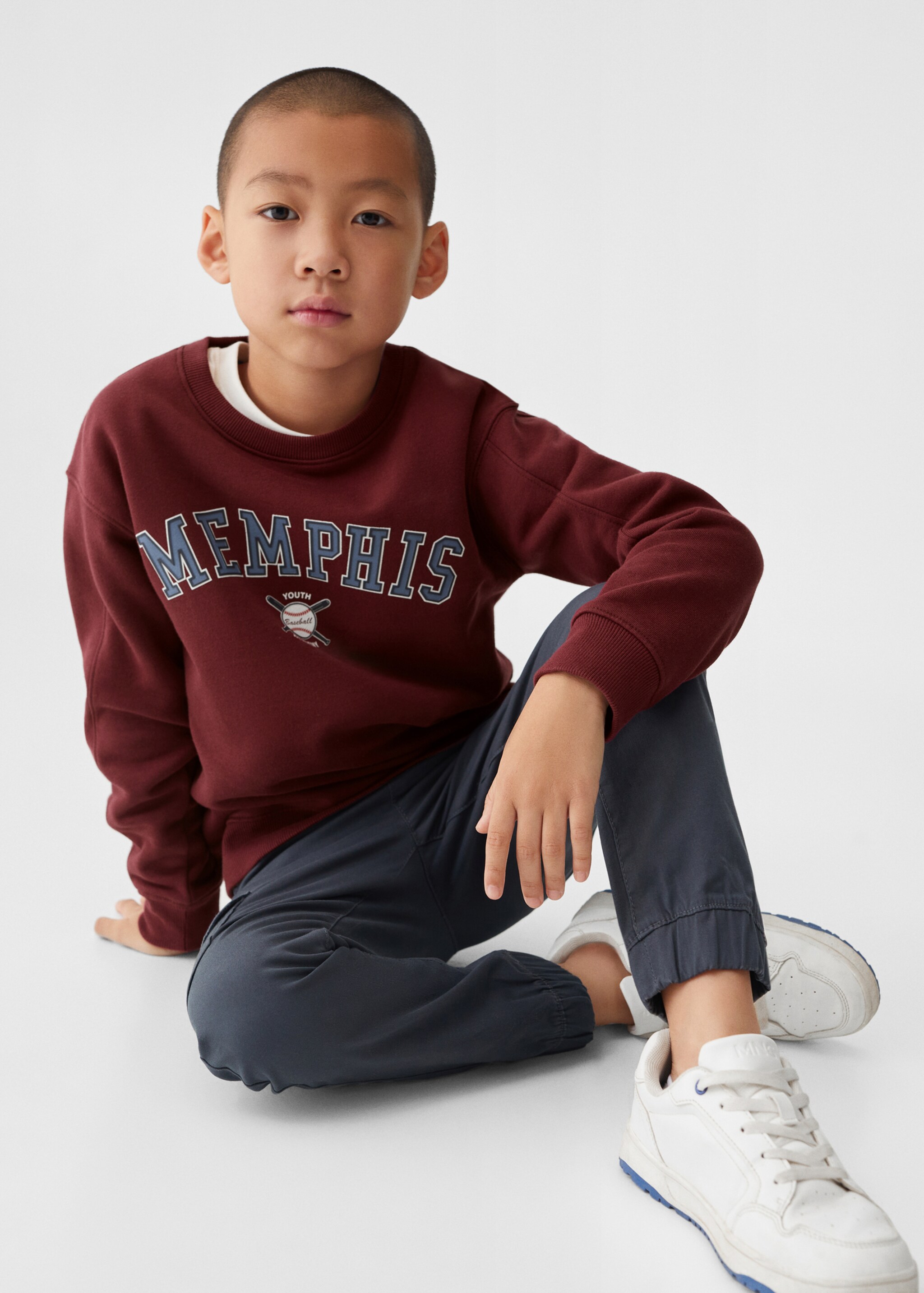Printed message sweatshirt - Details of the article 2