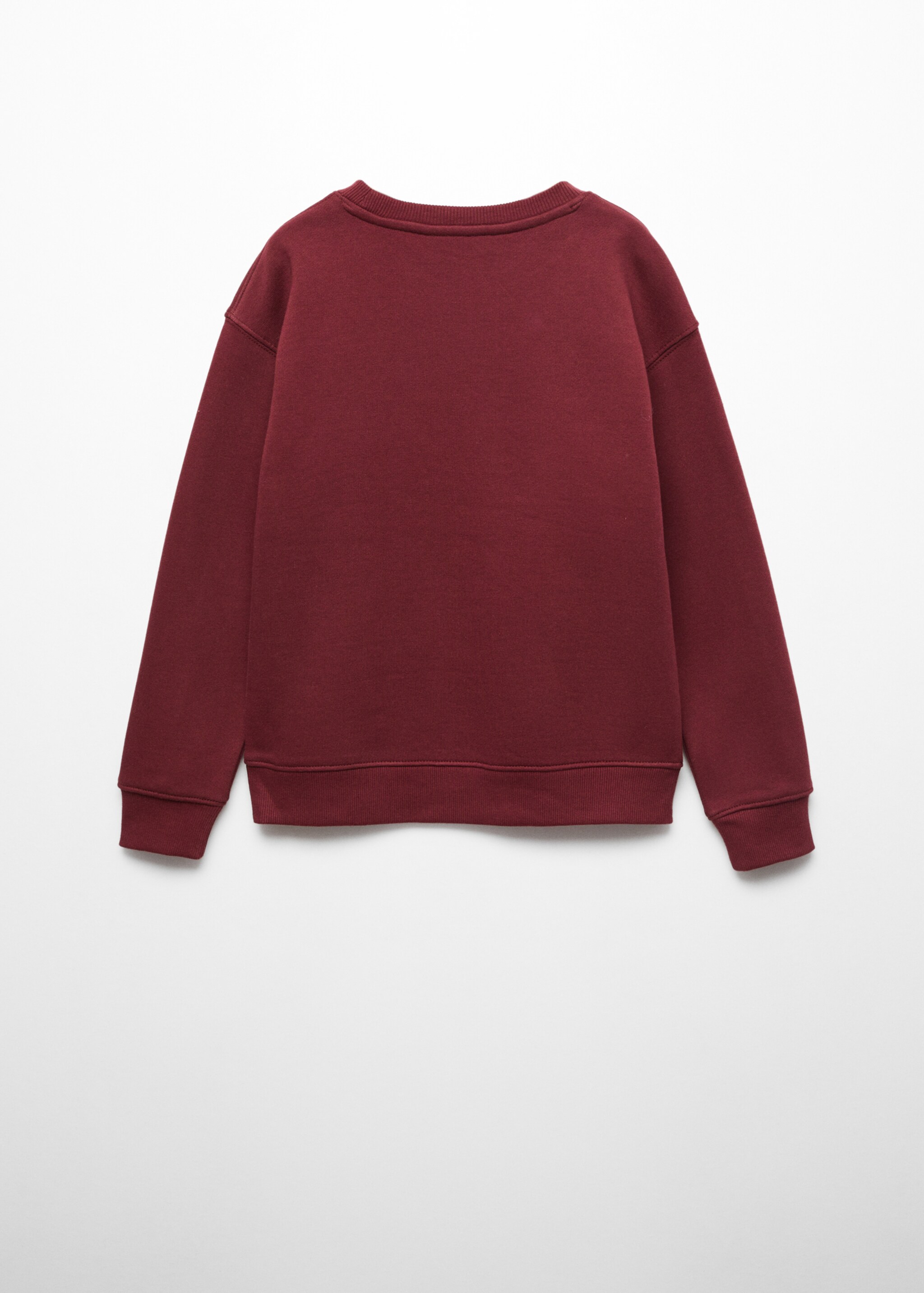 Printed message sweatshirt - Reverse of the article
