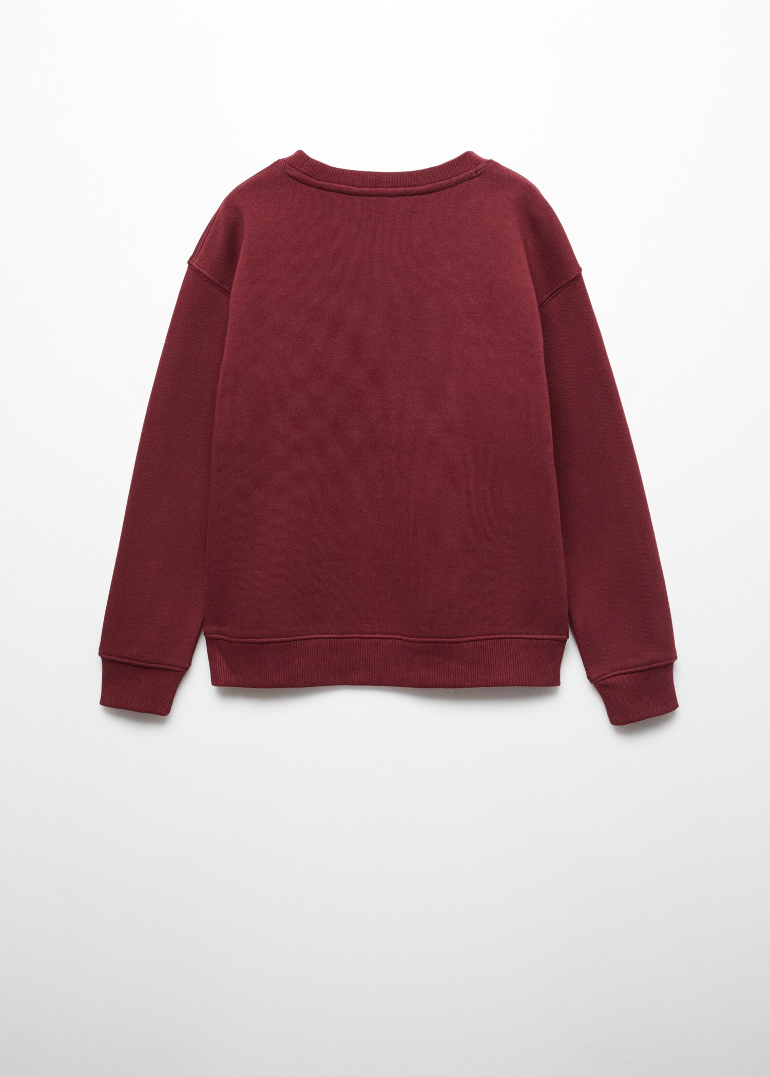 Printed message sweatshirt - Reverse of the article