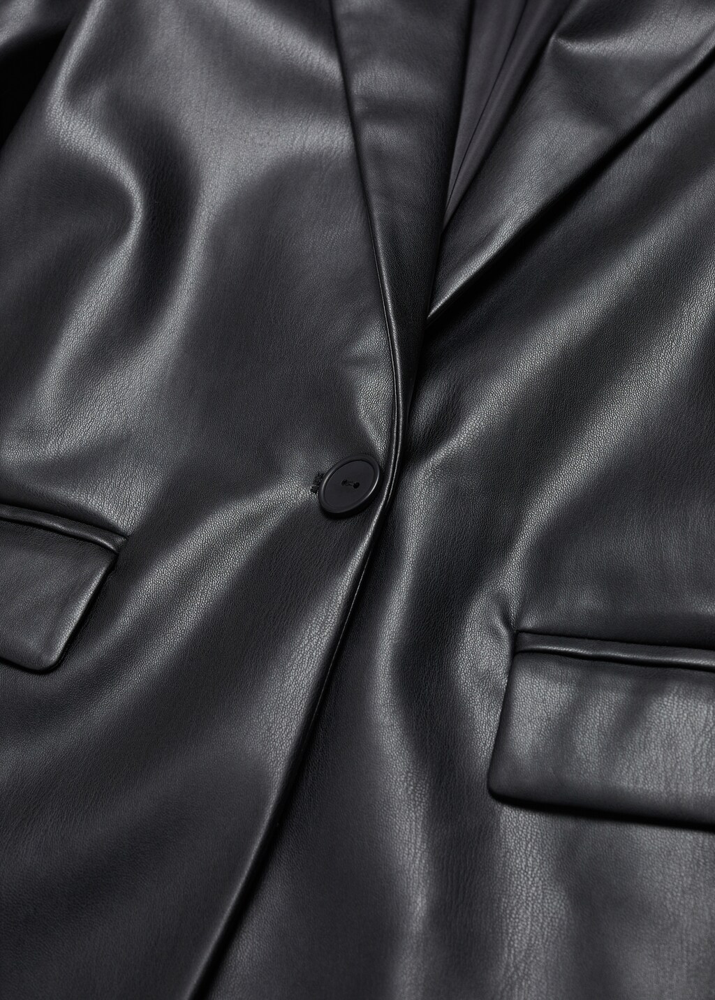 Leather-effect jacket - Teen Girl | MANGO OUTLET USA
