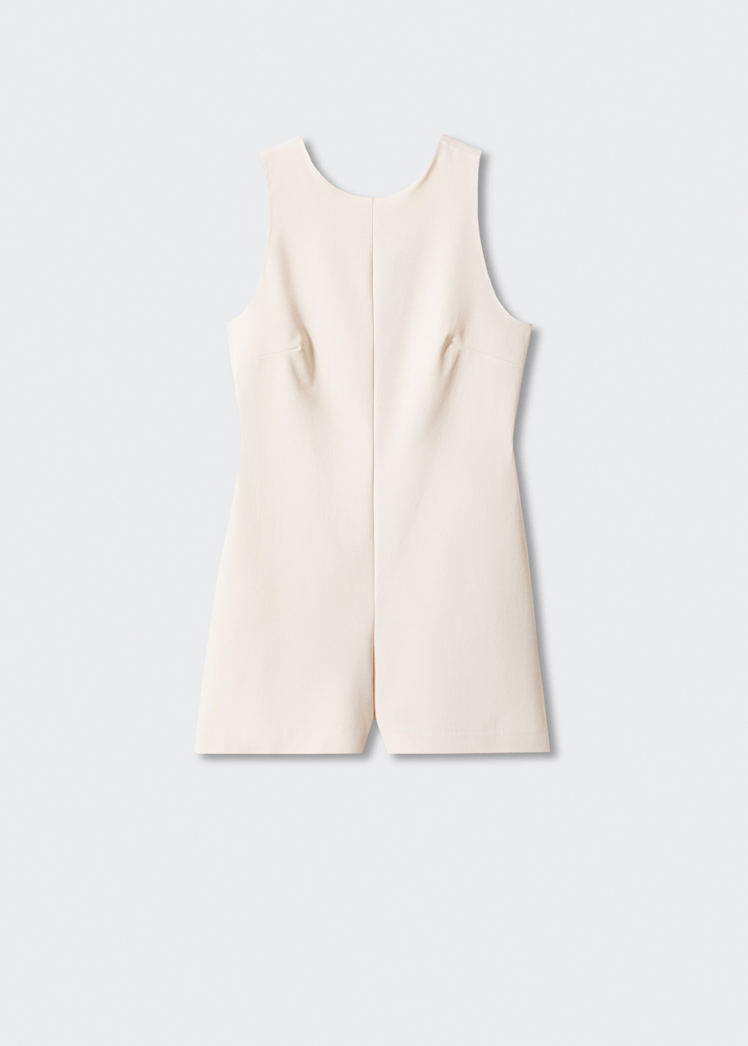 Straight short jumpsuit - Article without model