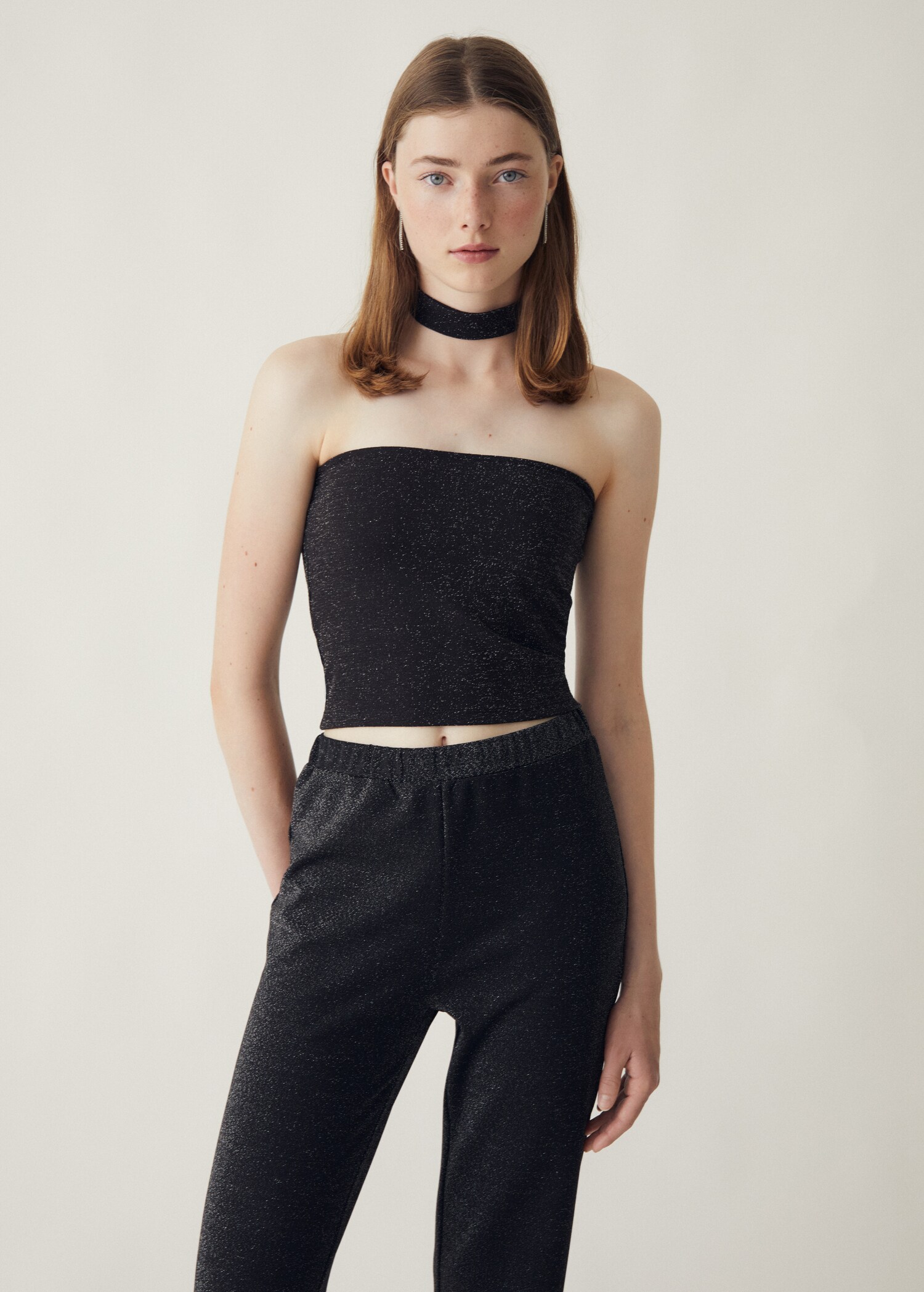 Glossed-effect top - Details of the article 5