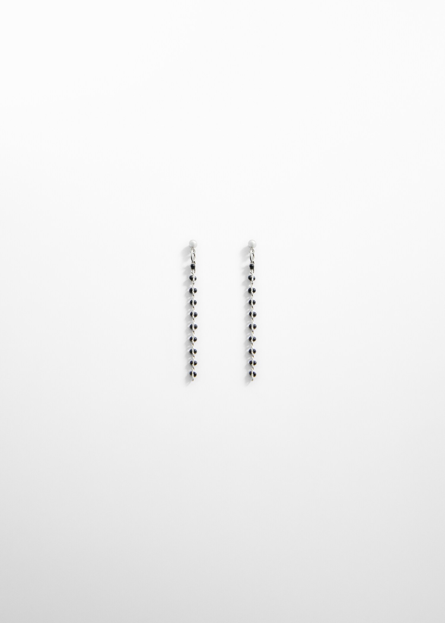 Beaded chain earrings - Article without model