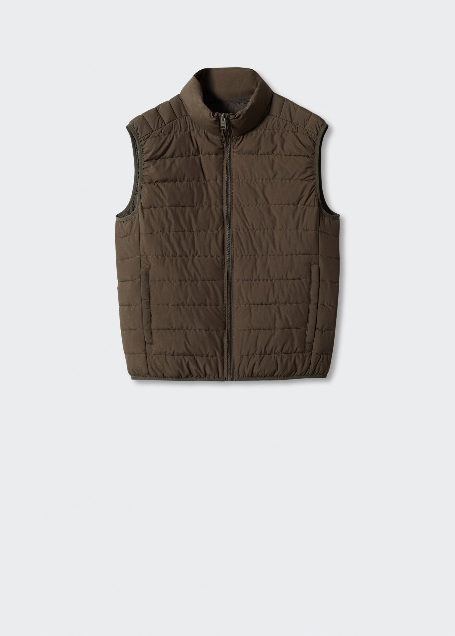 Ultra-light padded water-repellent vest - Article without model
