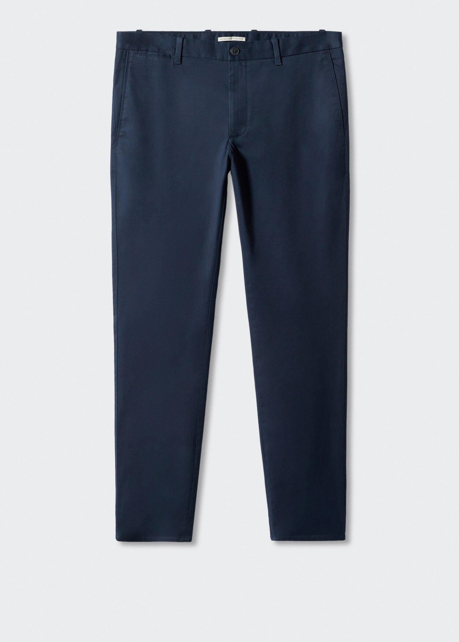 Slim fit serge chino - Artikel zonder model