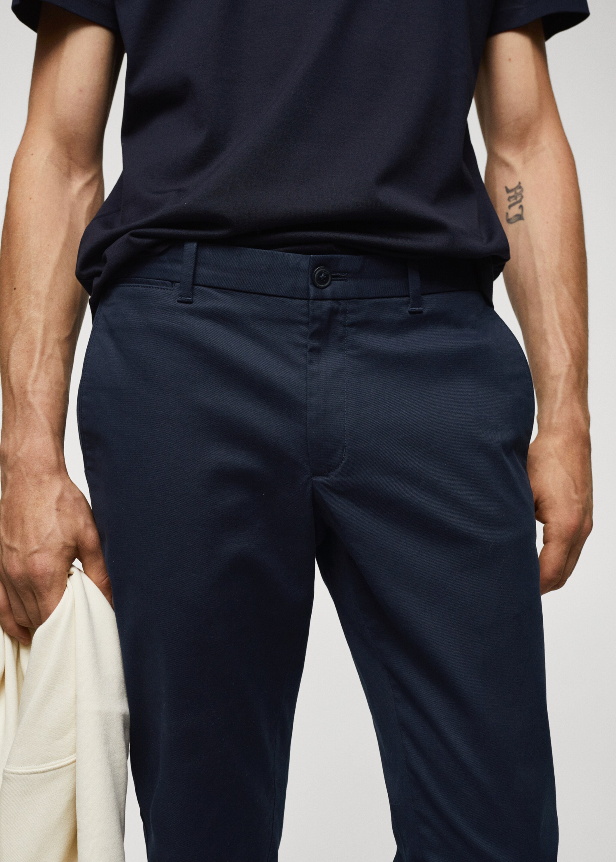 Pantalon chino slim fit serge - Détail de l'article 1