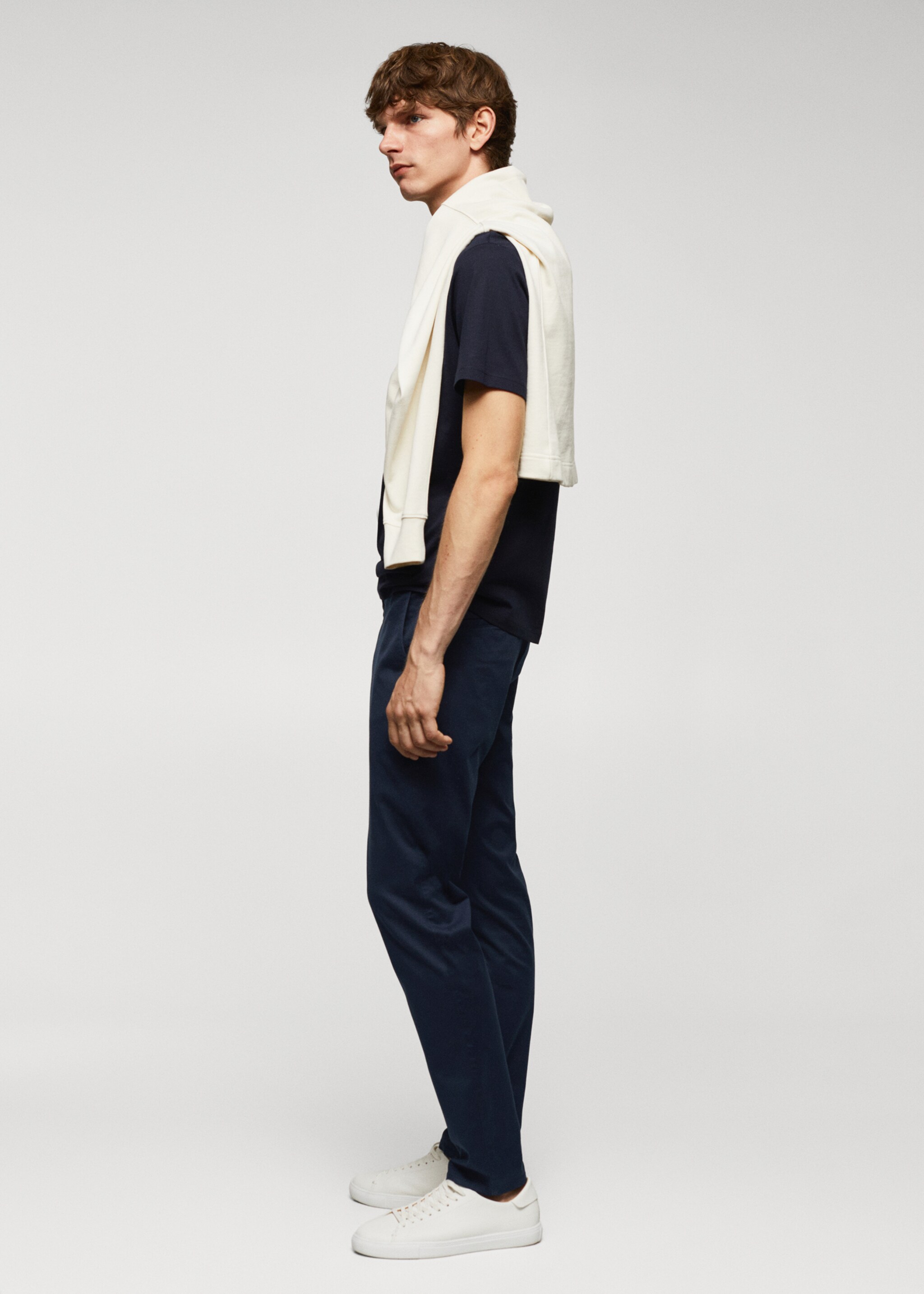 Pantalon chino slim fit serge - Détail de l'article 2