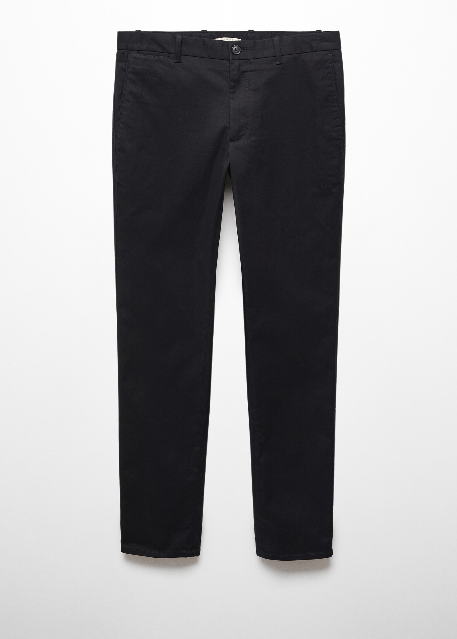 Slim fit serge chino - Artikel zonder model