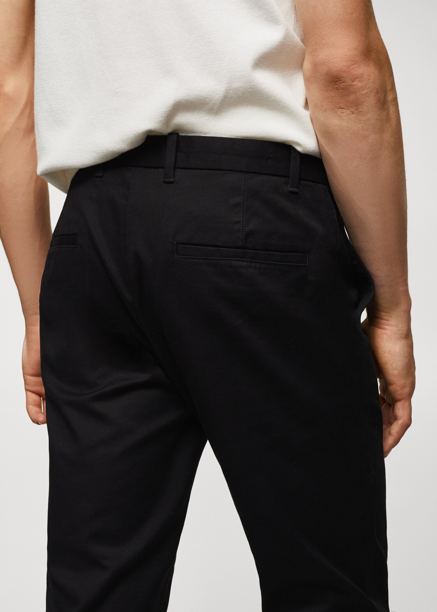 Slim fit serge chino - Detail van het artikel 4