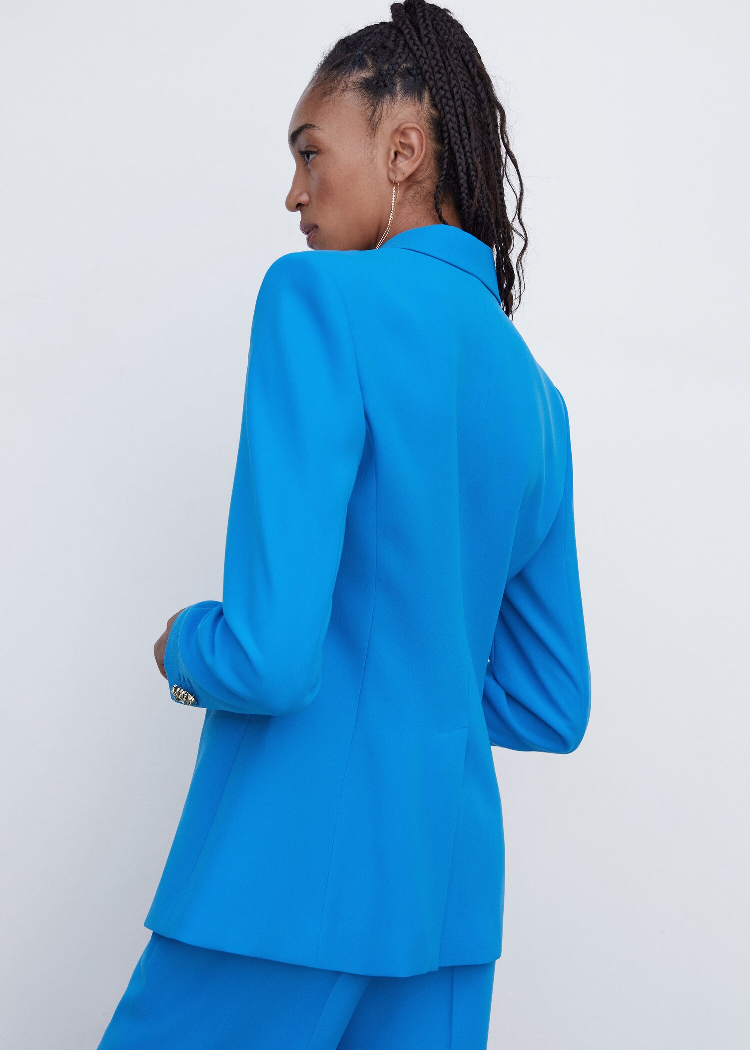 Jacket with jewel button - Reverse of the article