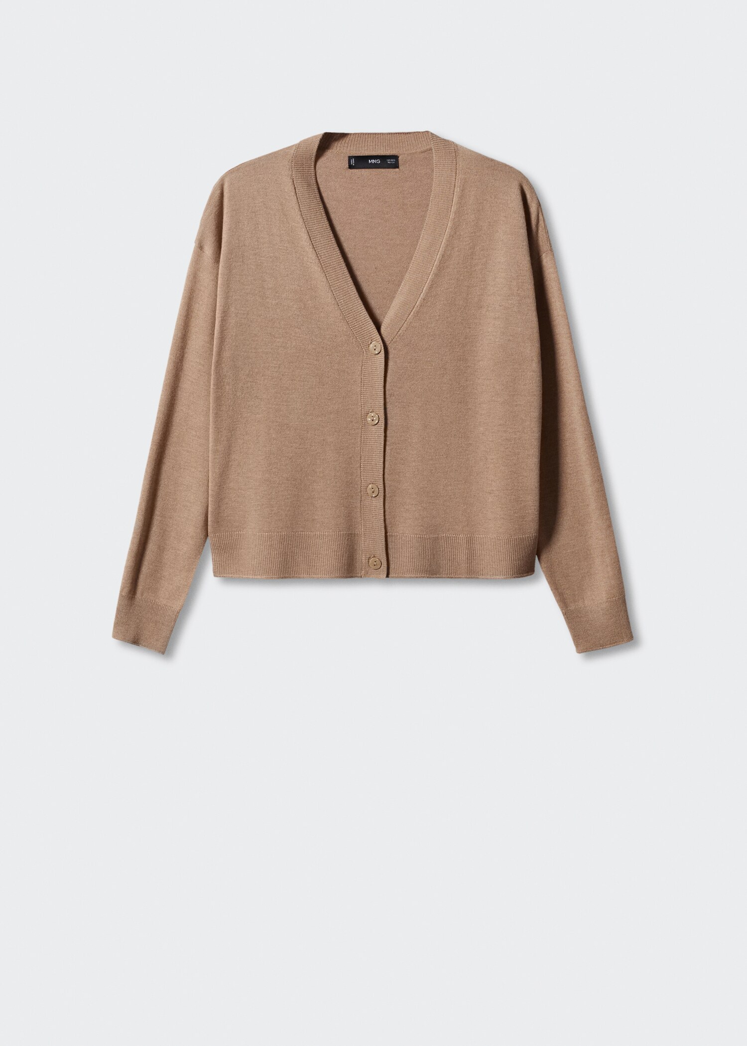 Fine-knit cardigan - Article without model
