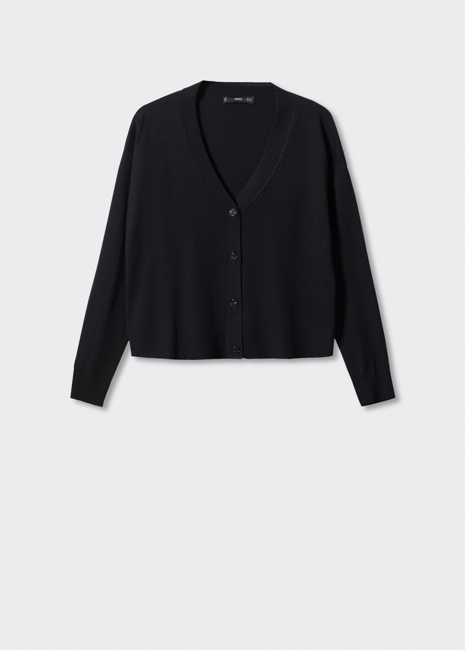 Fine-knit cardigan - Article without model