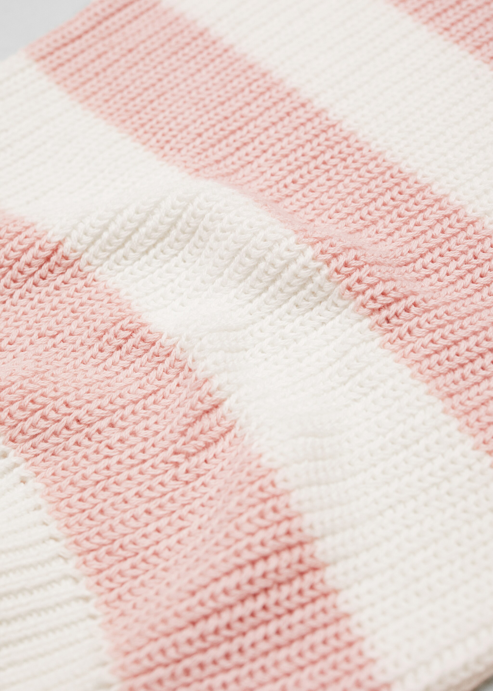 Knit striped sweater - Details of the article 0