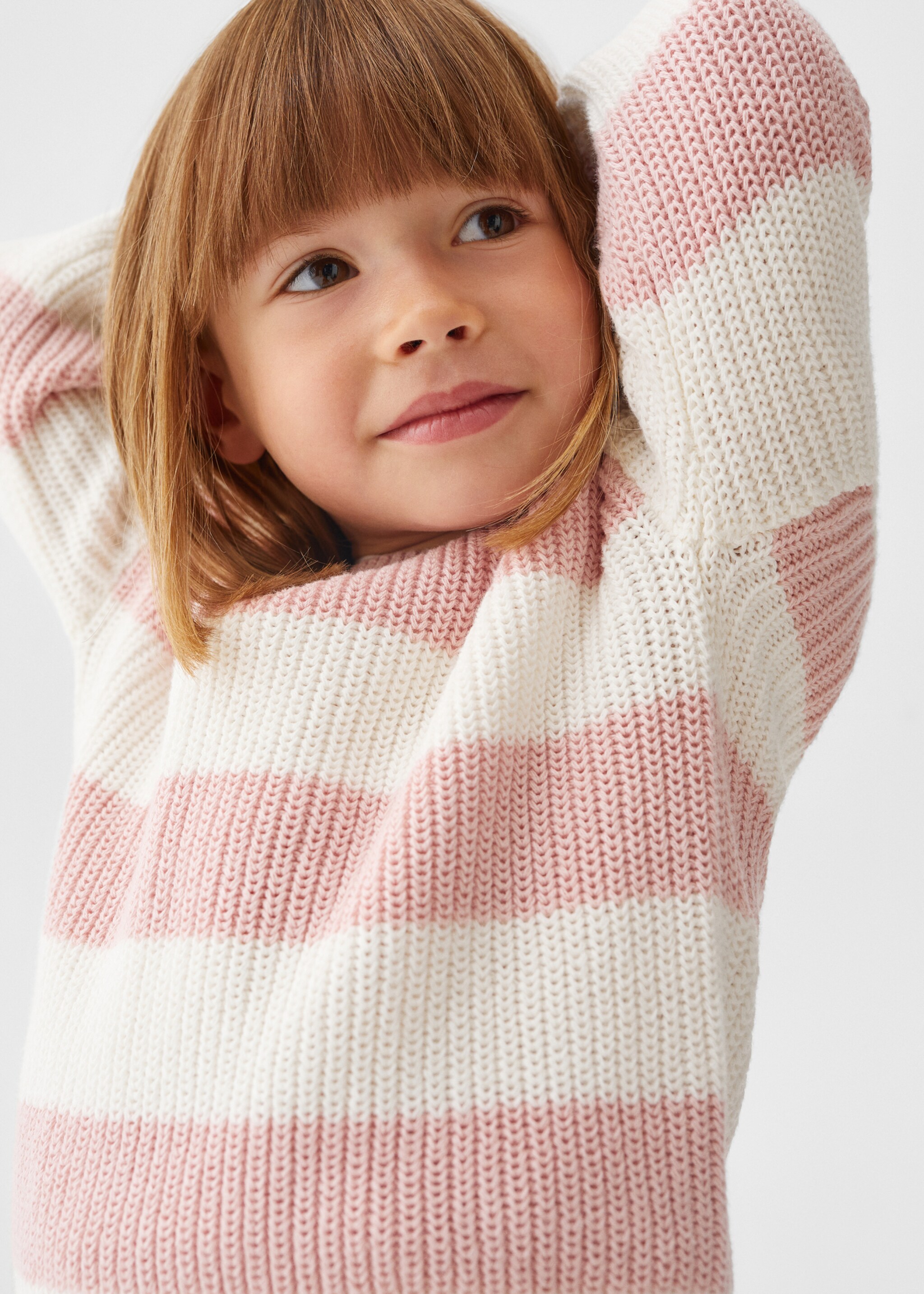 Knit striped sweater - Details of the article 1