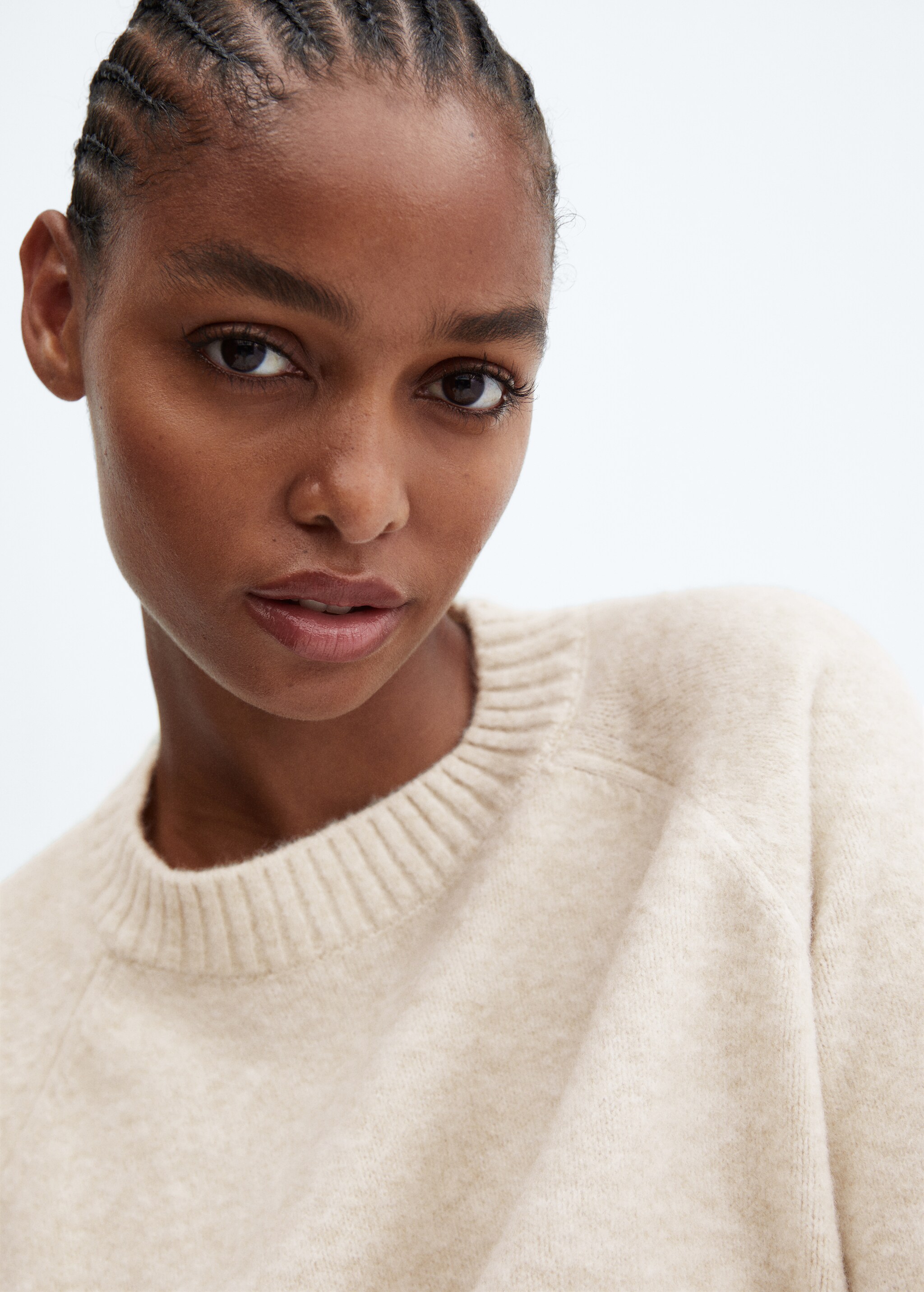 Oversize knit sweater - Details of the article 1