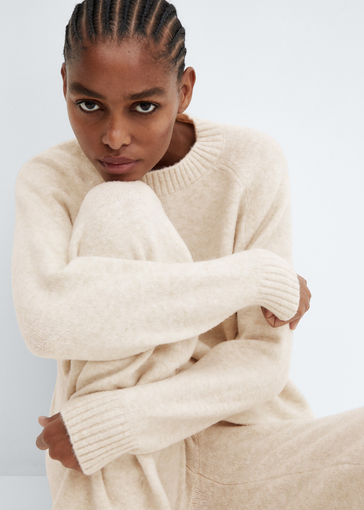 Oversize knit sweater - Details of the article 2