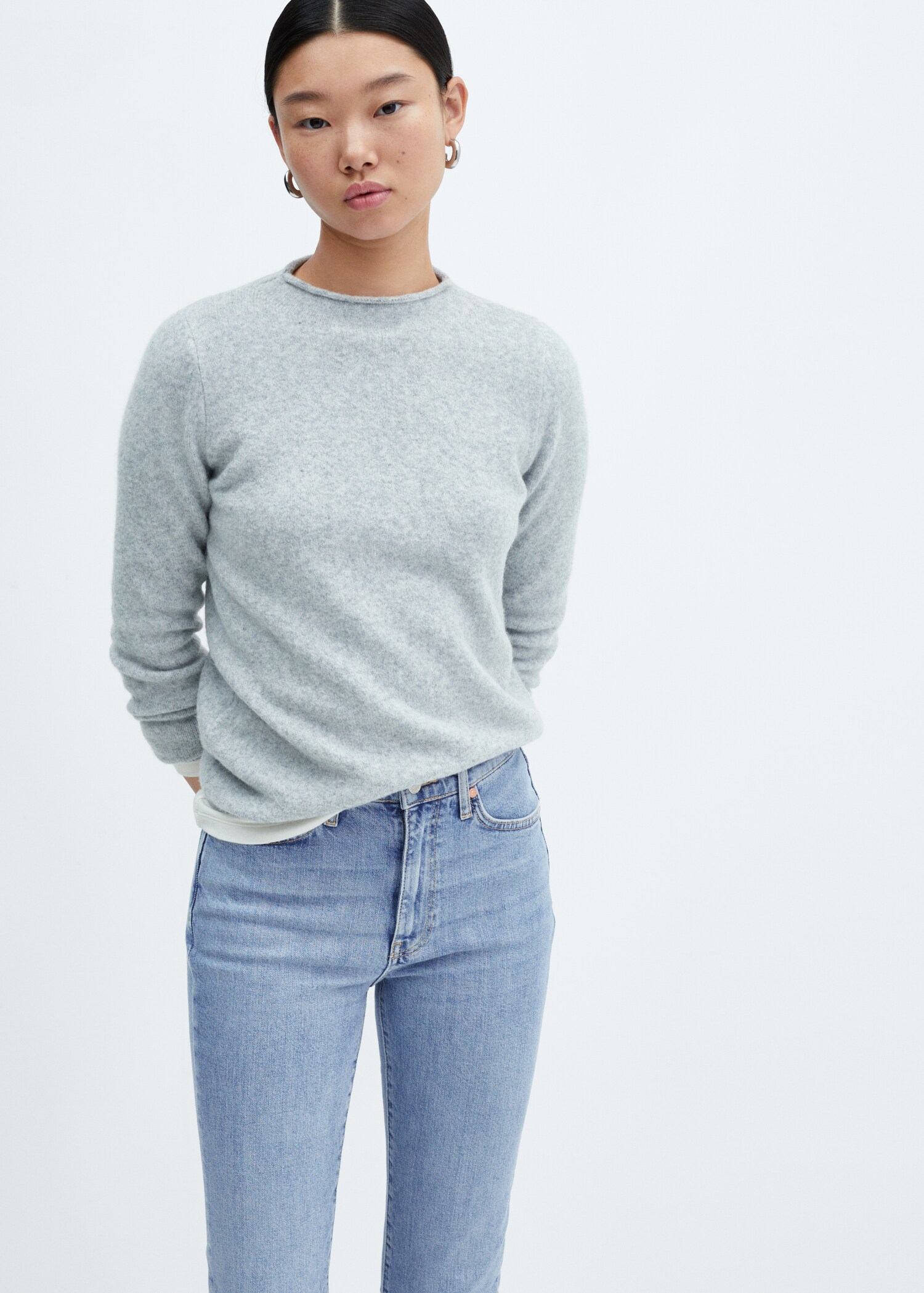 Claudia slim-fit cropped jeans - Details of the article 1
