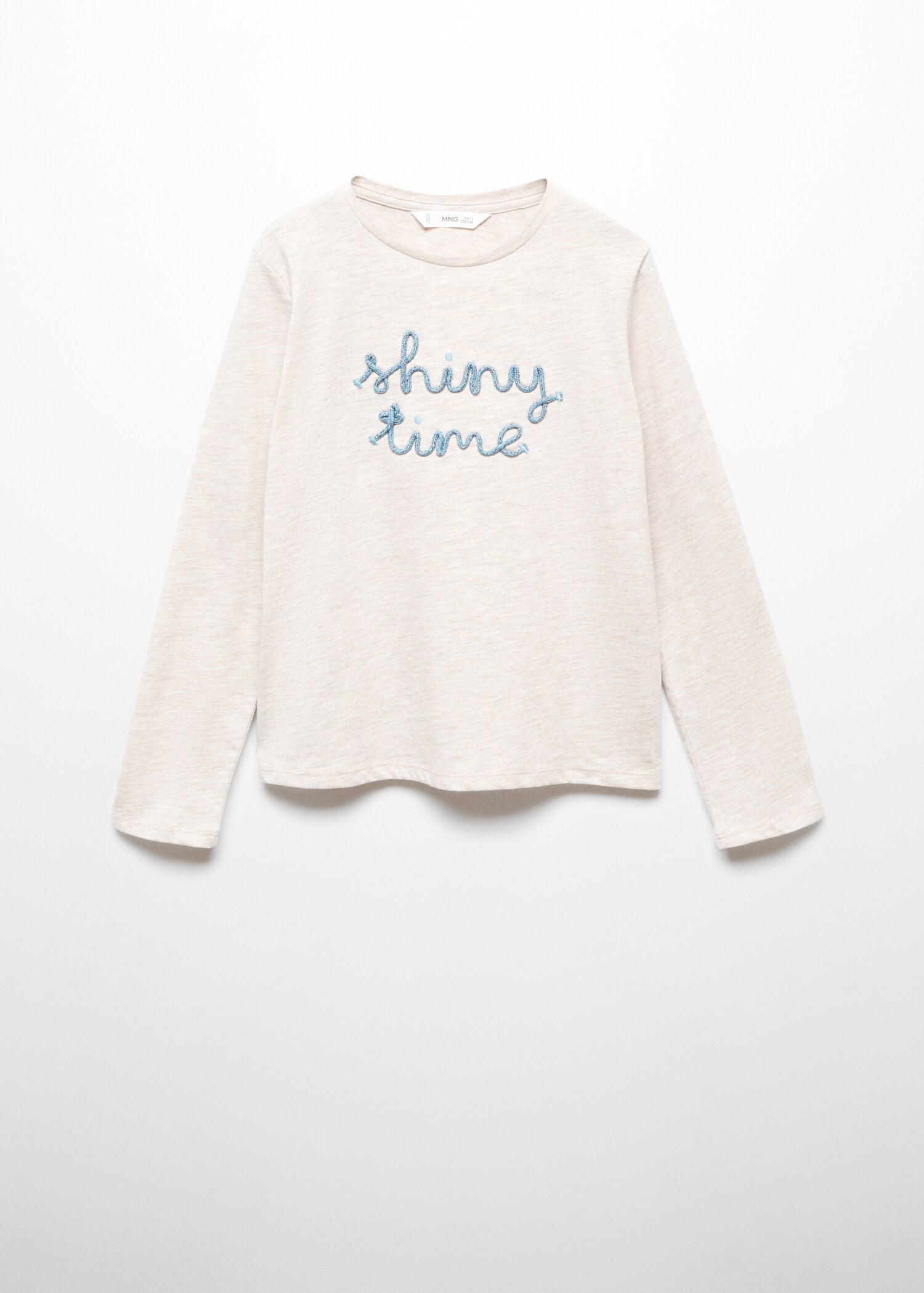 T-shirt manches longues message - Article sans modèle