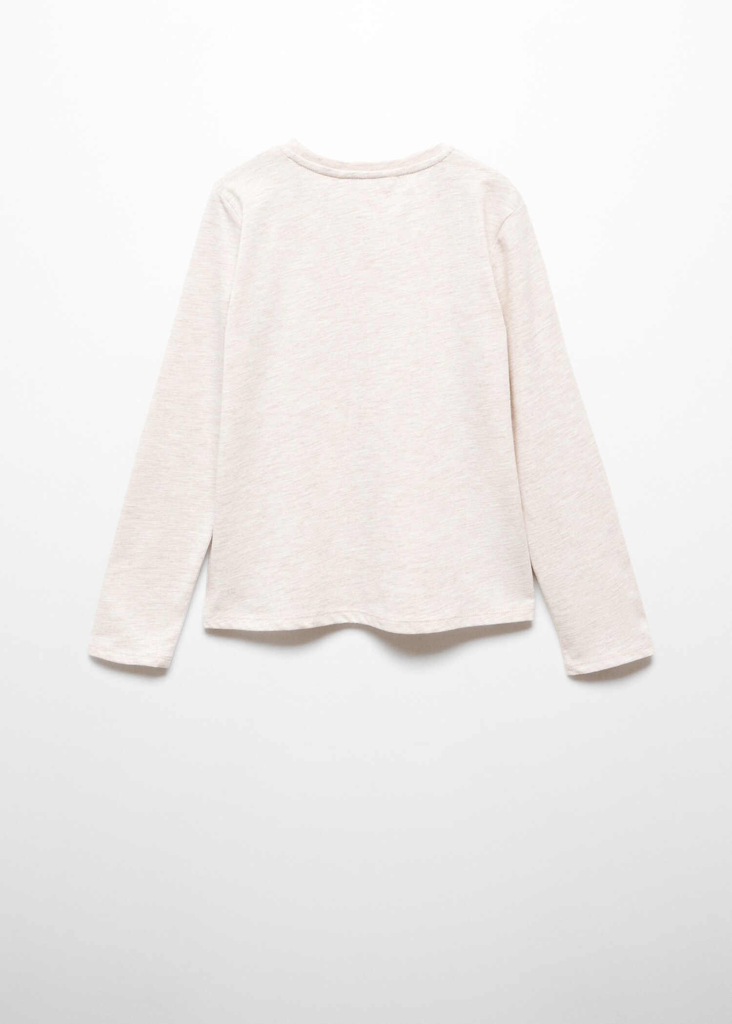 T-shirt manches longues message - Verso de l’article