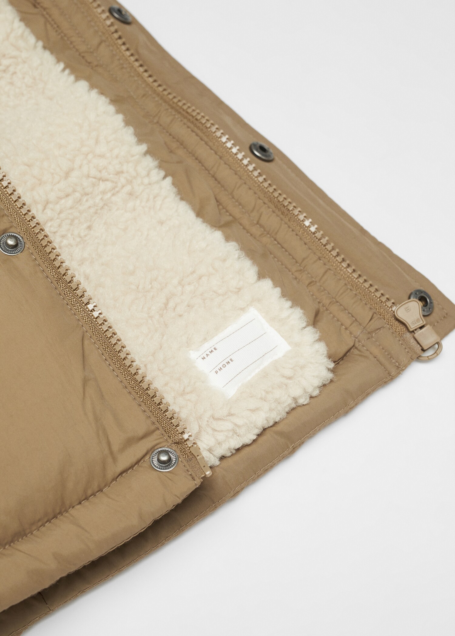 Anorak acolchado interior borreguito - Detalle del artículo 8