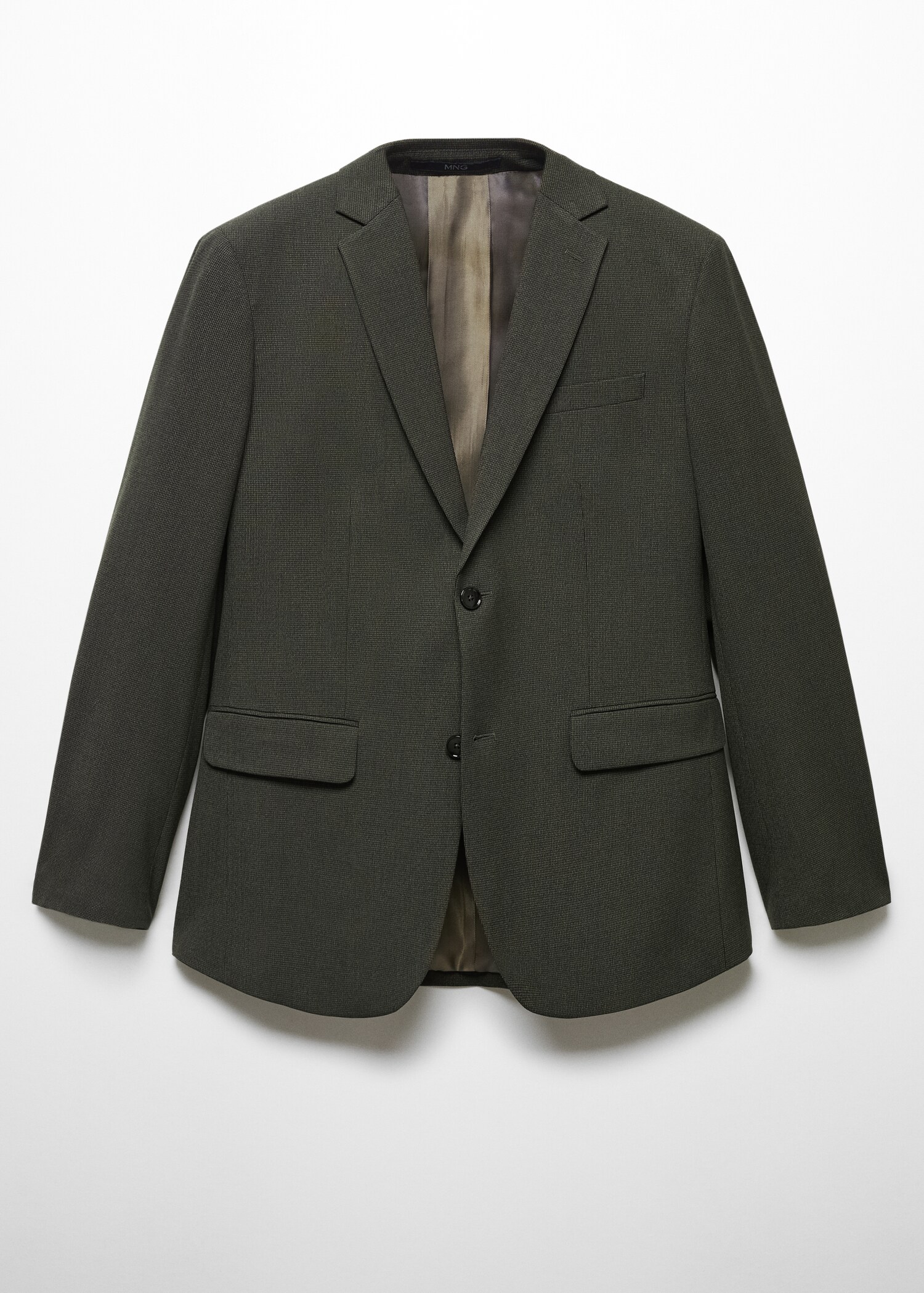Americana traje estampada slim fit tejido strech - Artículo sin modelo