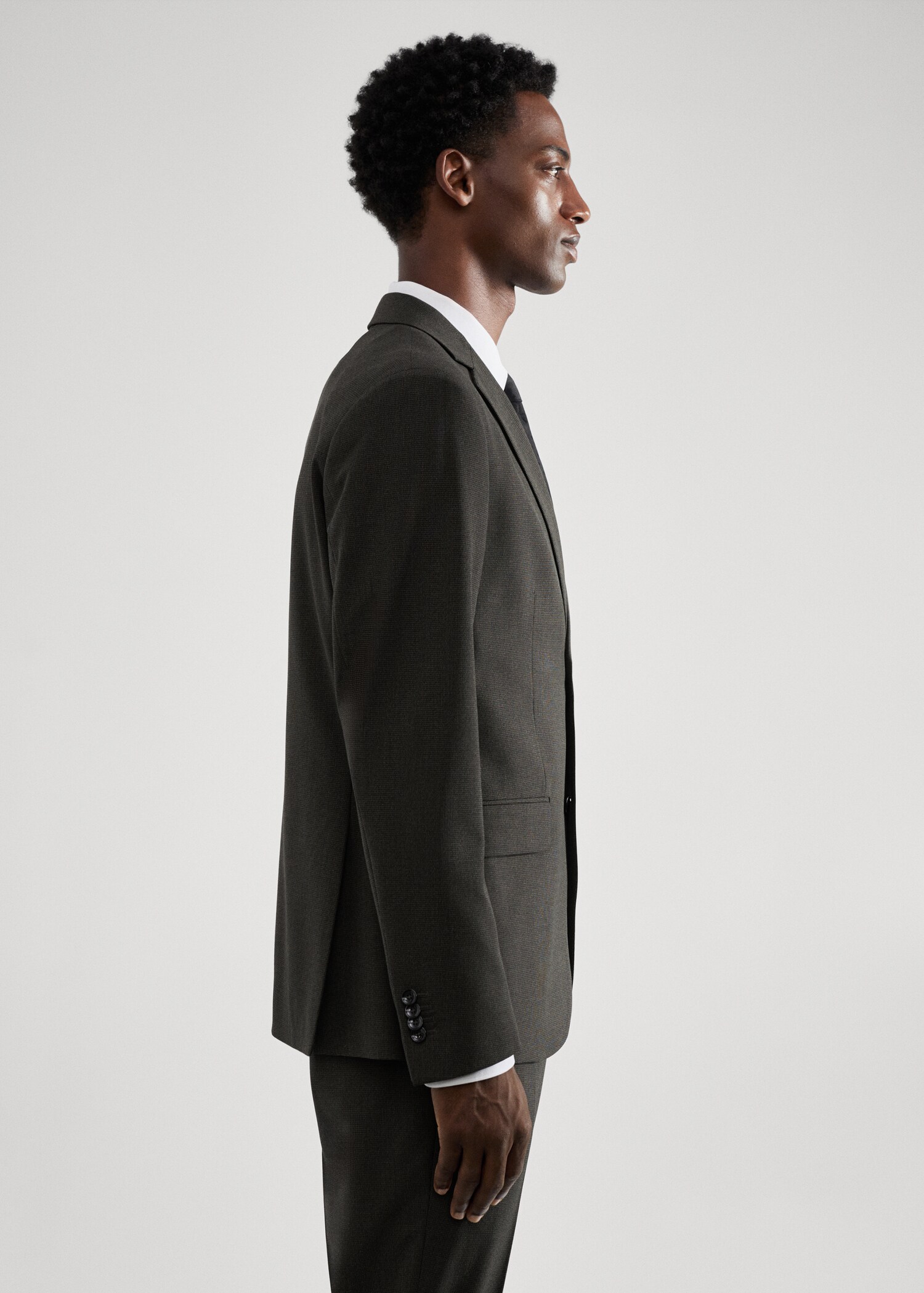 Americana traje estampada slim fit tejido strech - Detalle del artículo 6