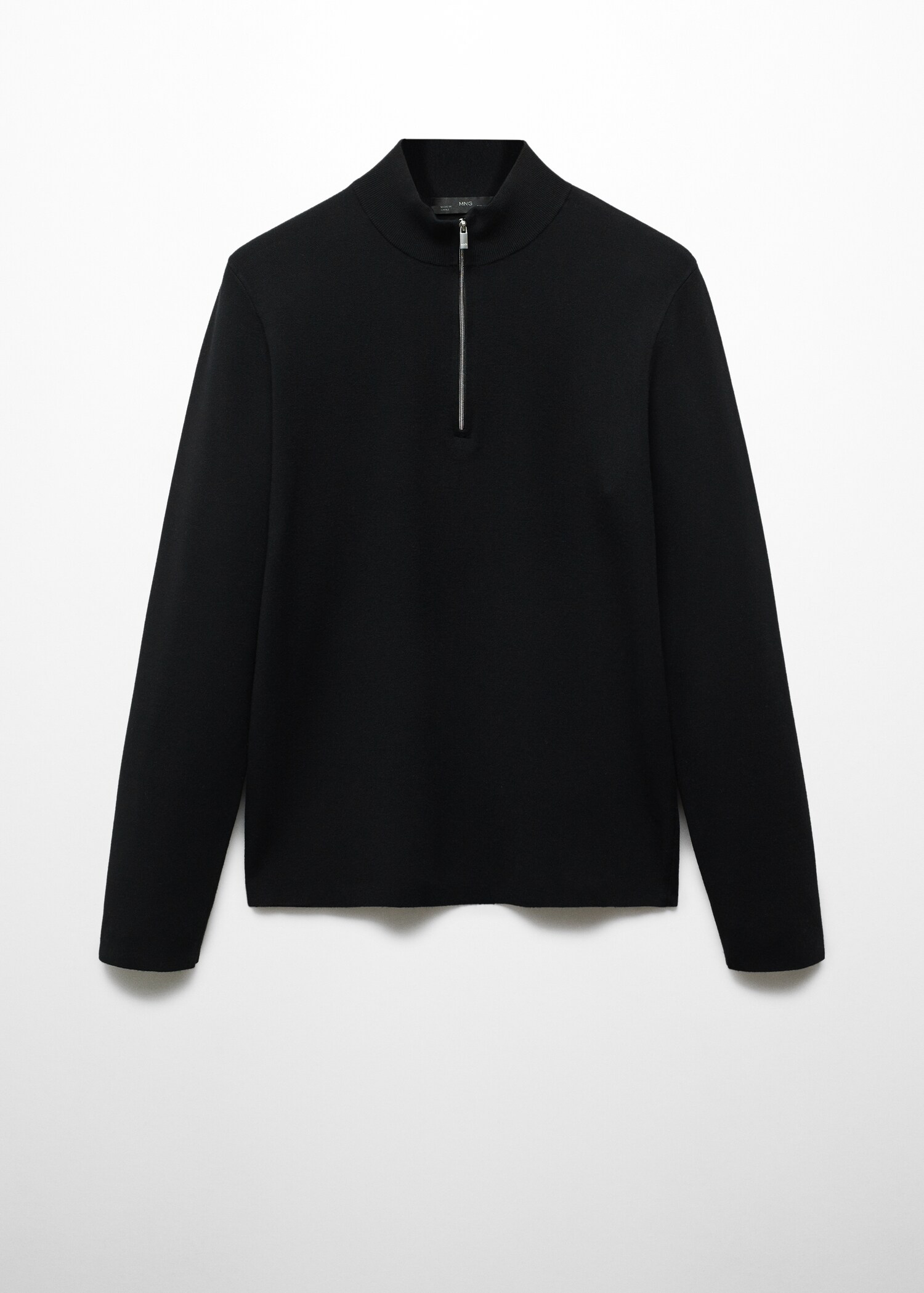 Svetr se stojáčkem na zip - Zboží bez modelu